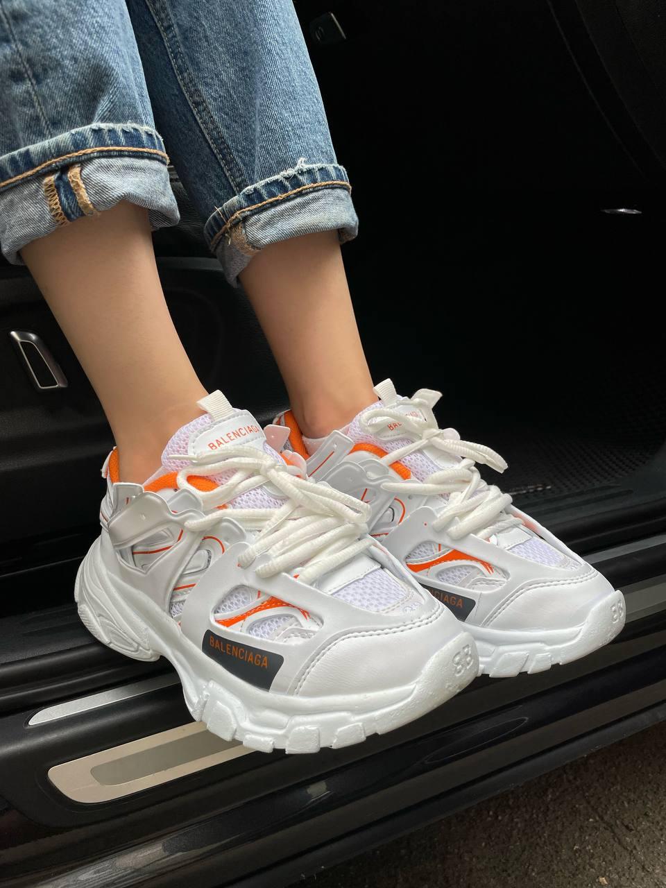 Balenciaga Track White Orange