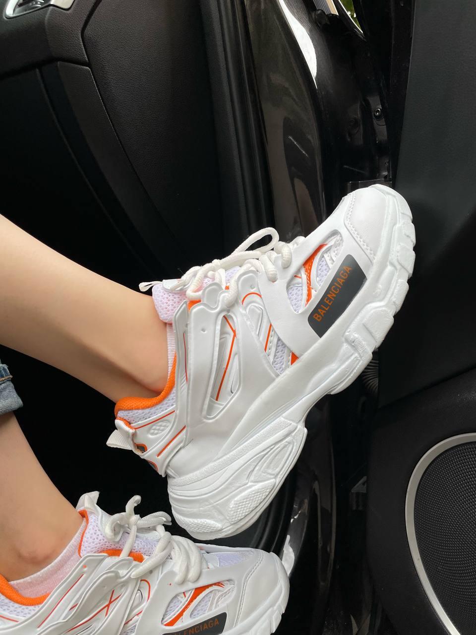Balenciaga Track White Orange