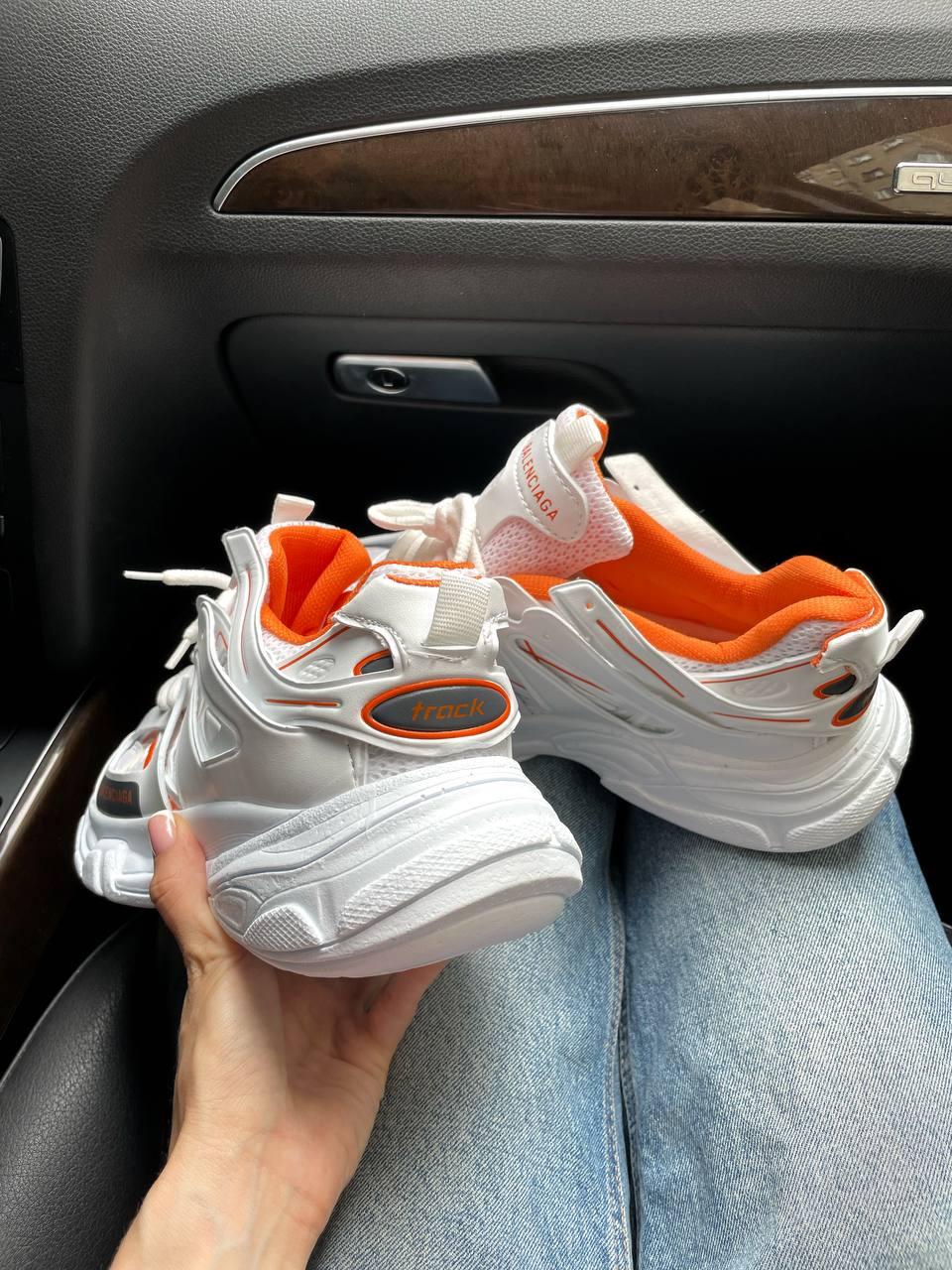 Balenciaga Track White Orange
