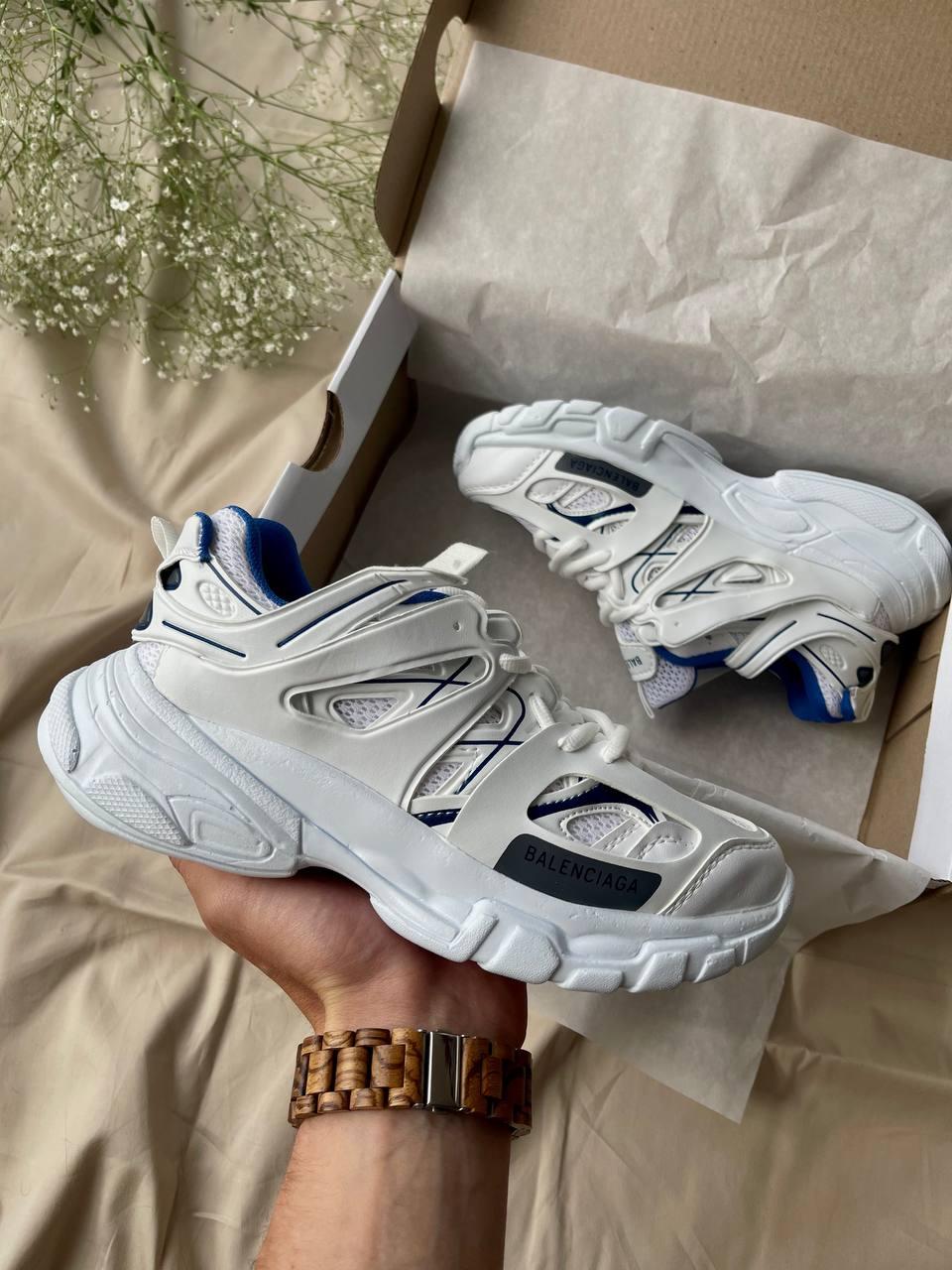 Balenciaga Track White Blue