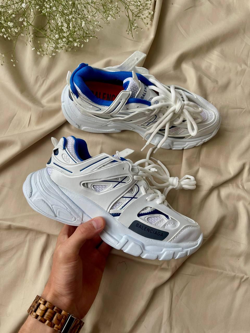 Balenciaga Track White Blue