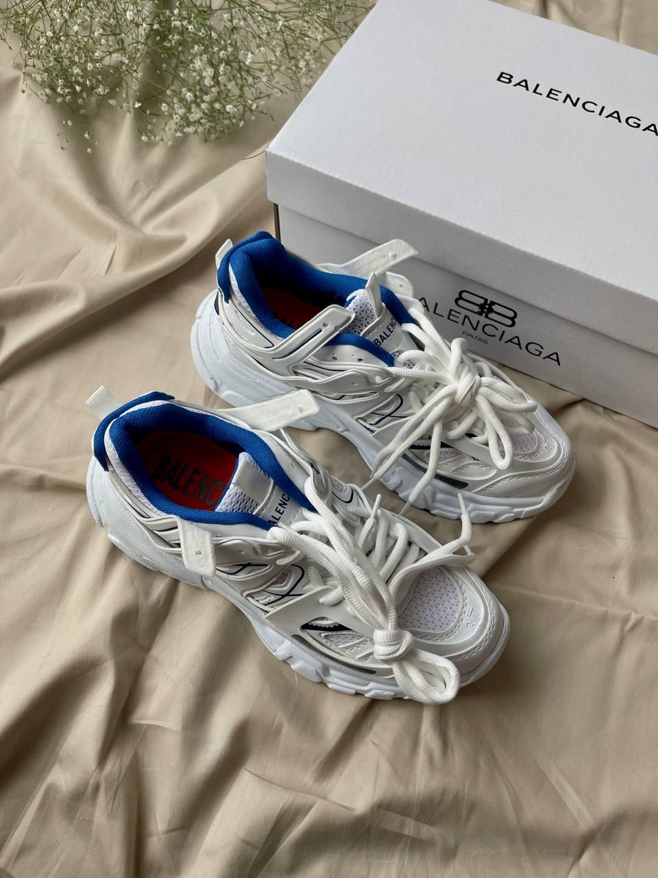 Balenciaga Track White Blue