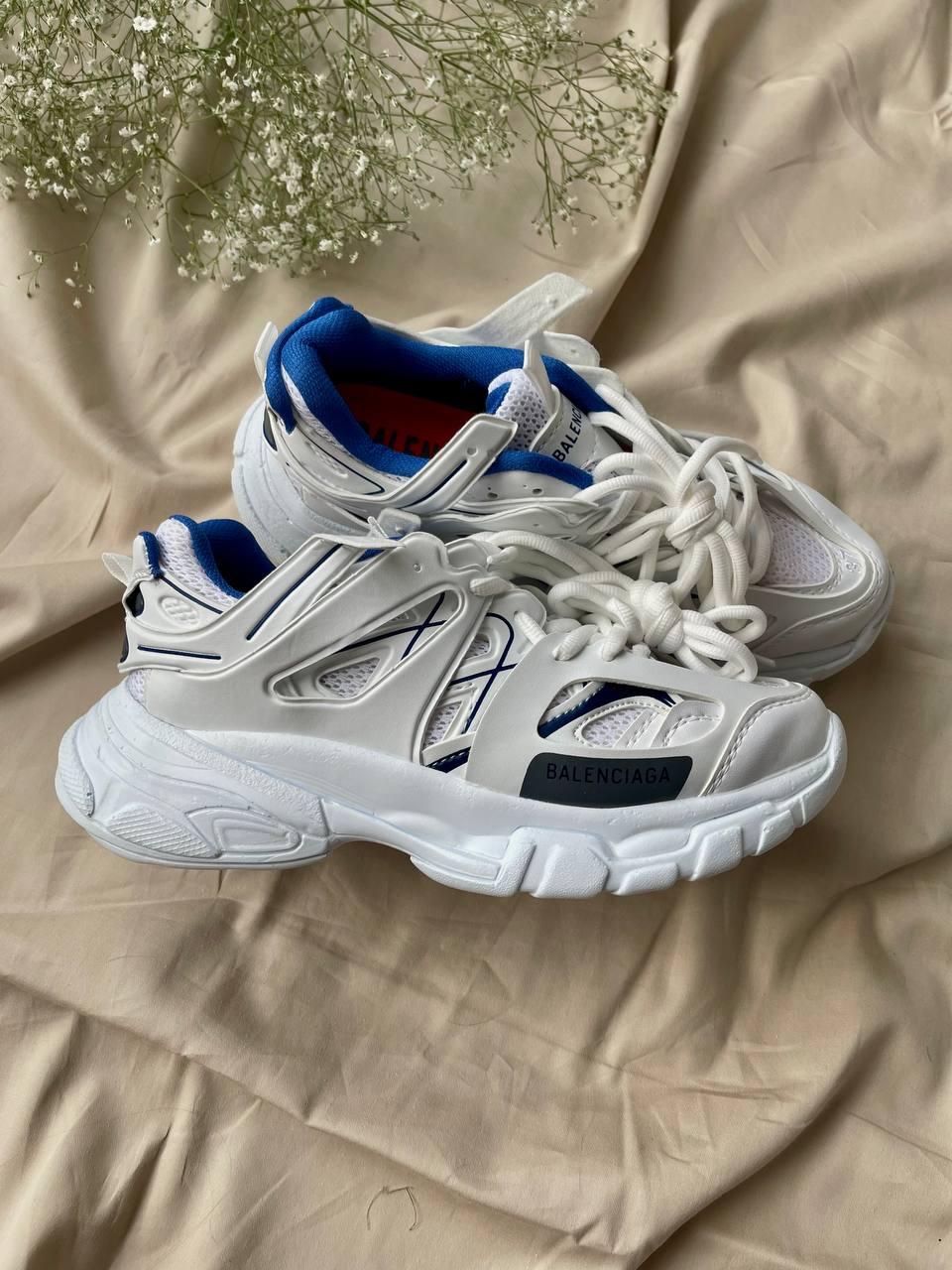 Balenciaga Track White Blue