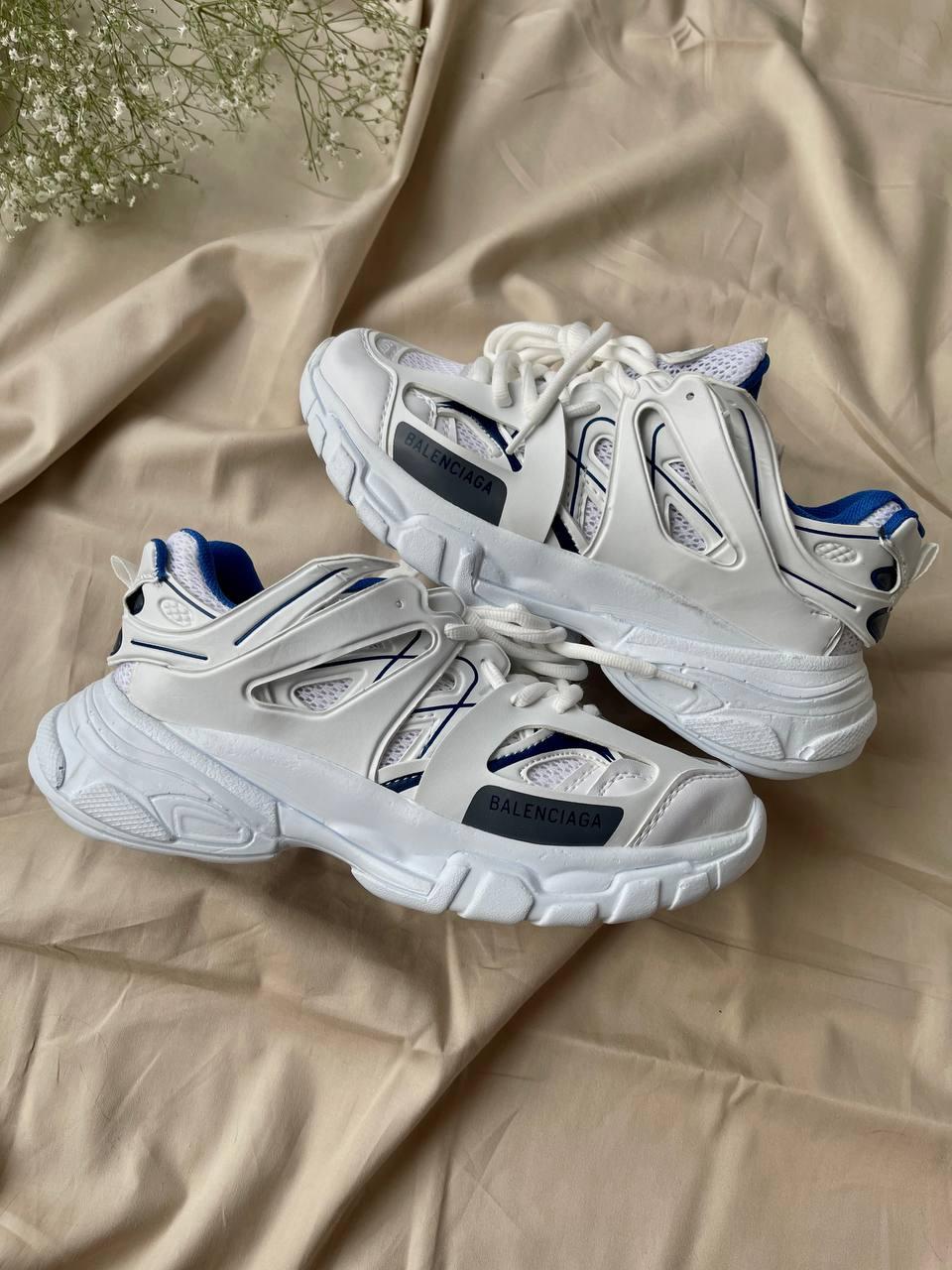 Balenciaga Track White Blue