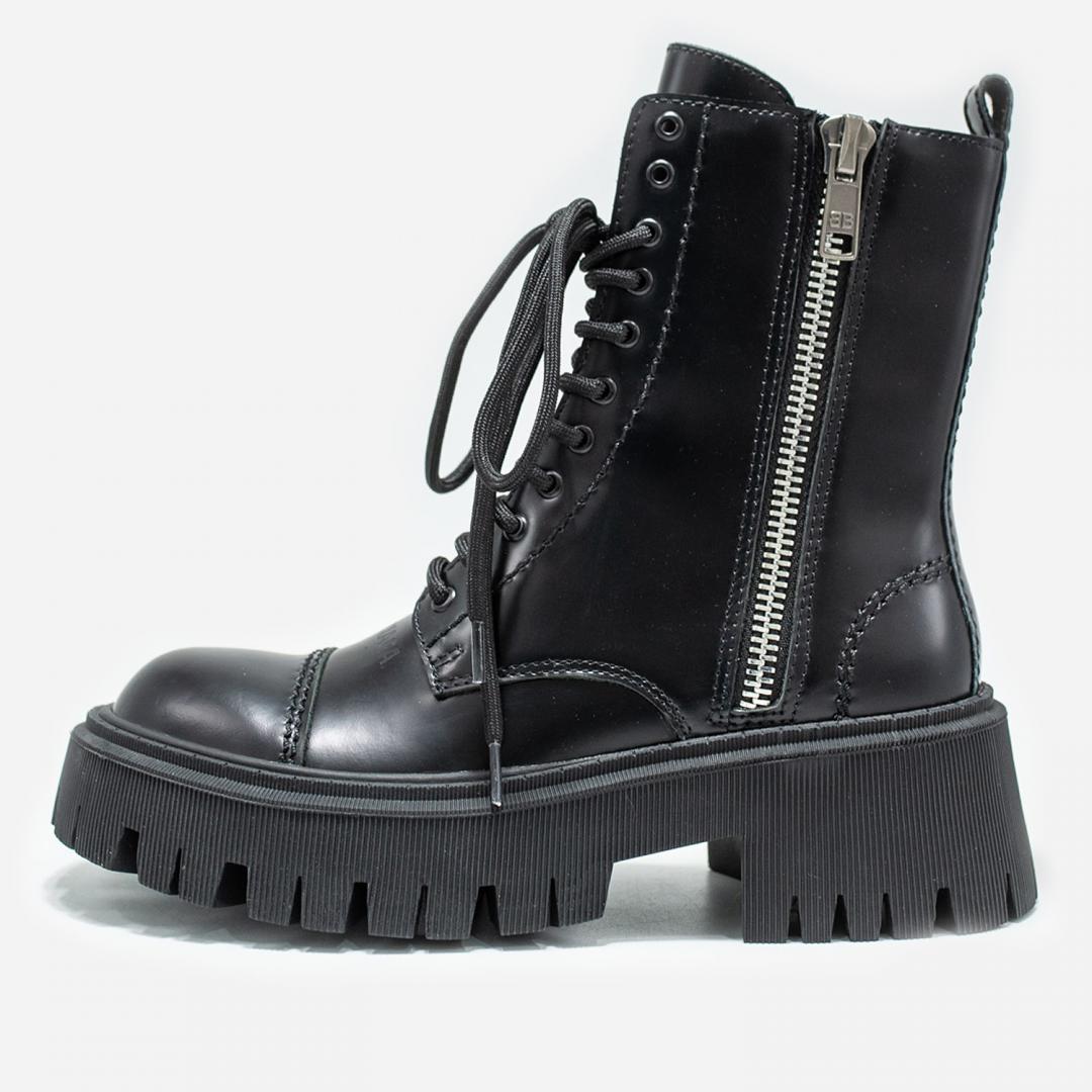 Balenciaga Boots Tractor Black 2