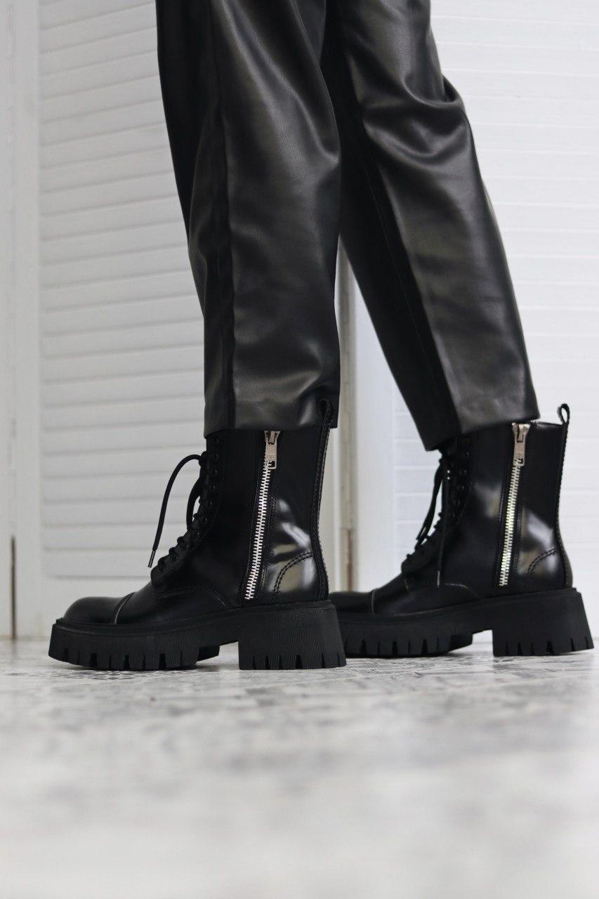 Balenciaga Boots Tractor Black 2