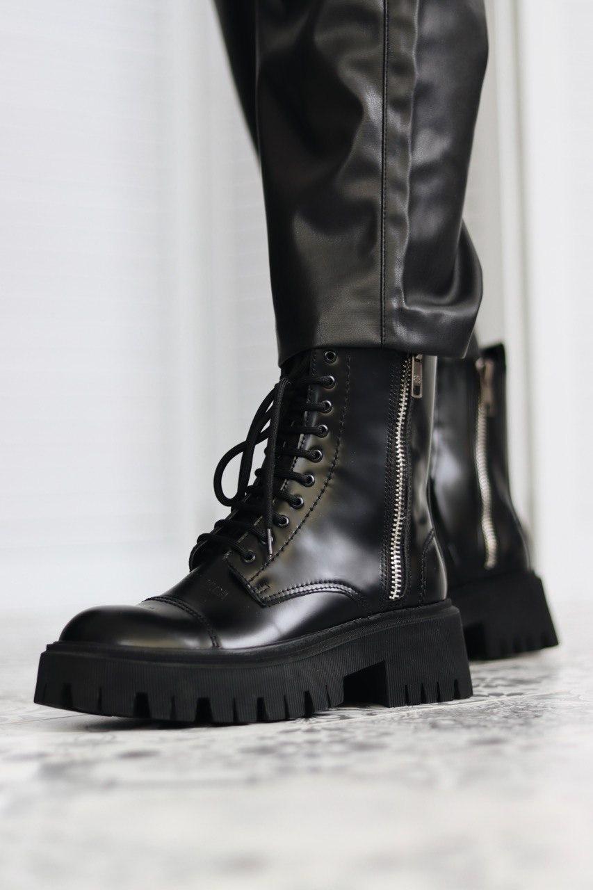 Balenciaga Boots Tractor Black 2