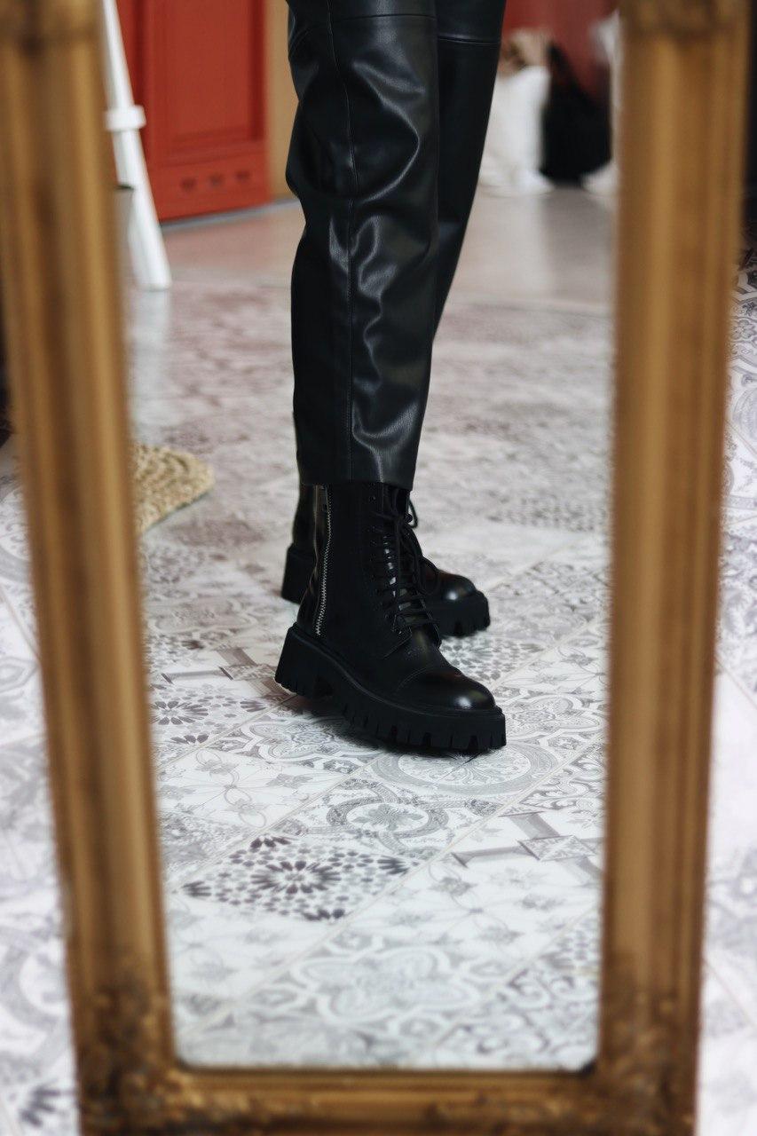 Balenciaga Boots Tractor Black 2