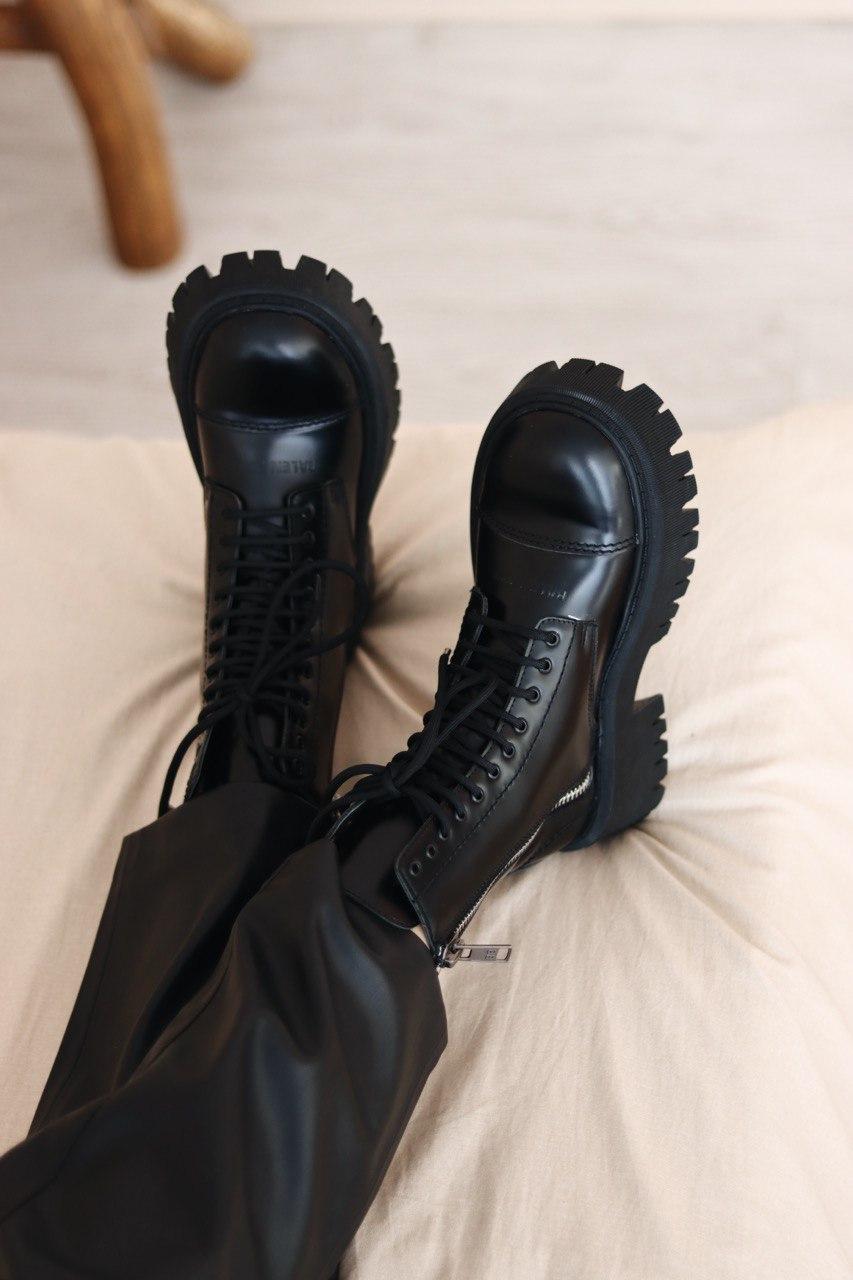 Balenciaga Boots Tractor Black 2