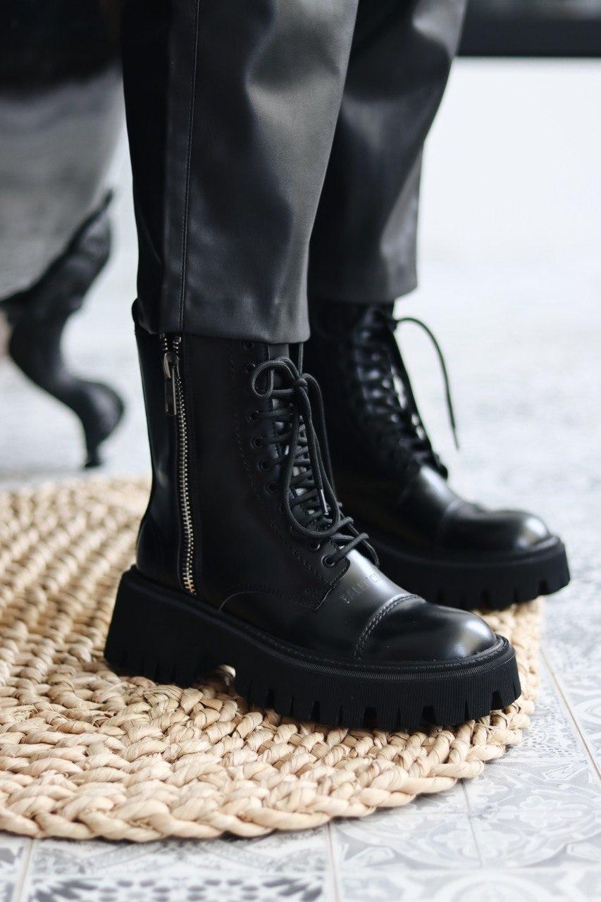 Balenciaga Boots Tractor Black 2