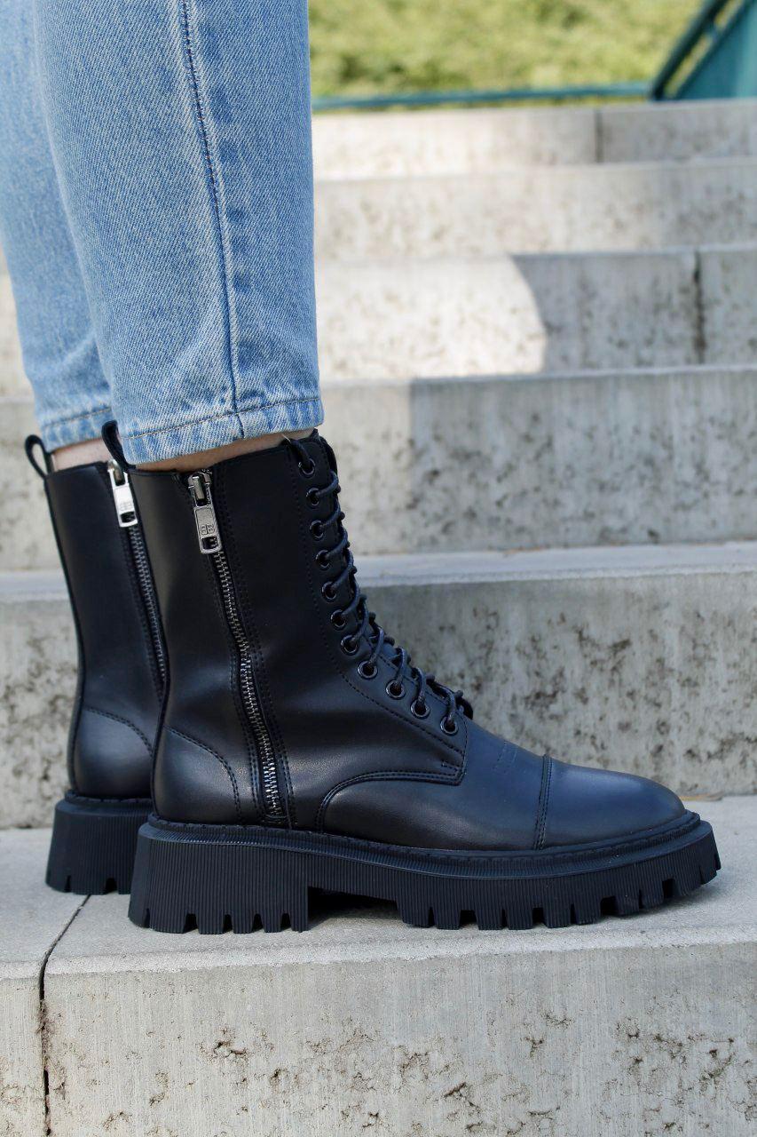 Balenciaga Boots Tractor Black 3