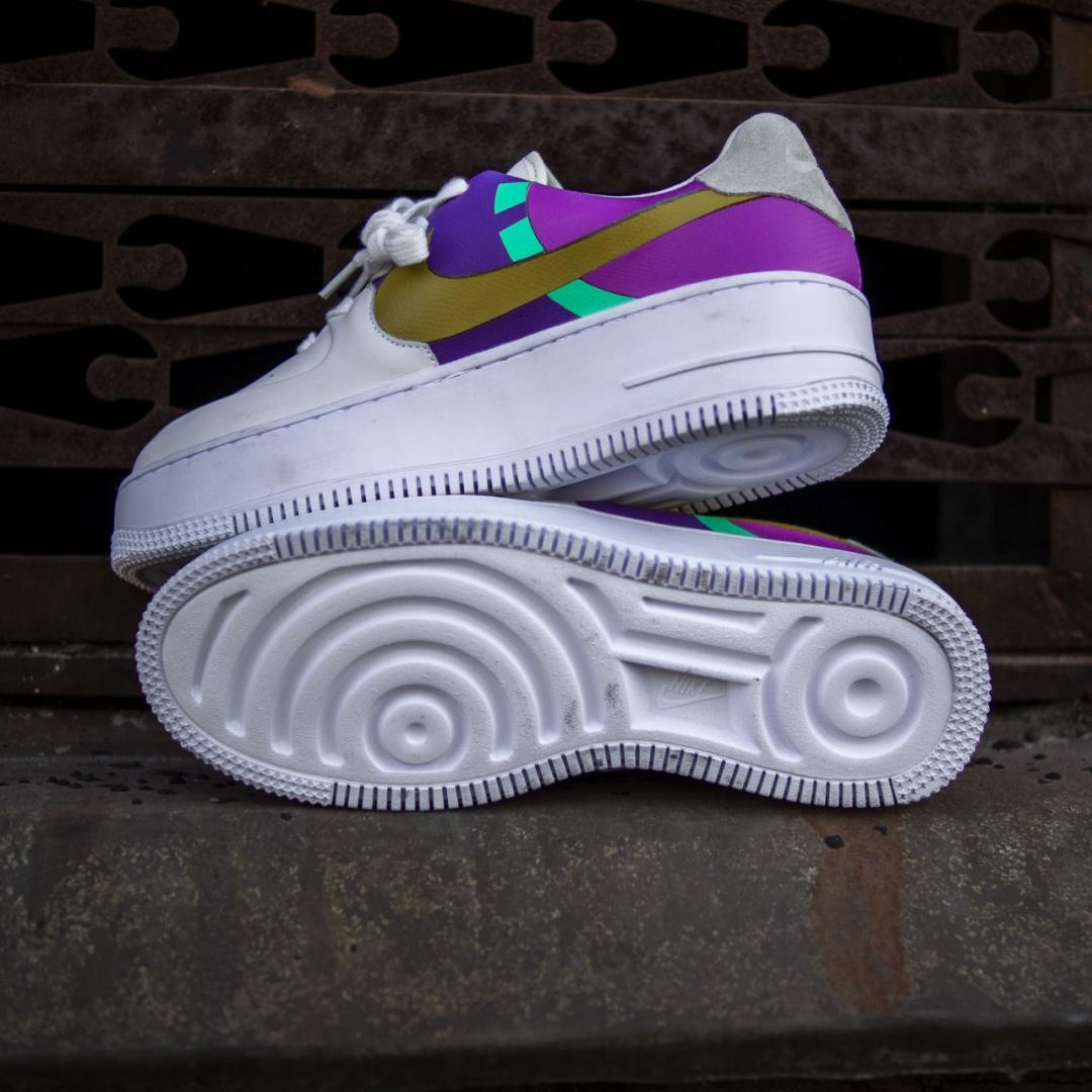 Nike Air Force 1 Sage LX Pink Purpur