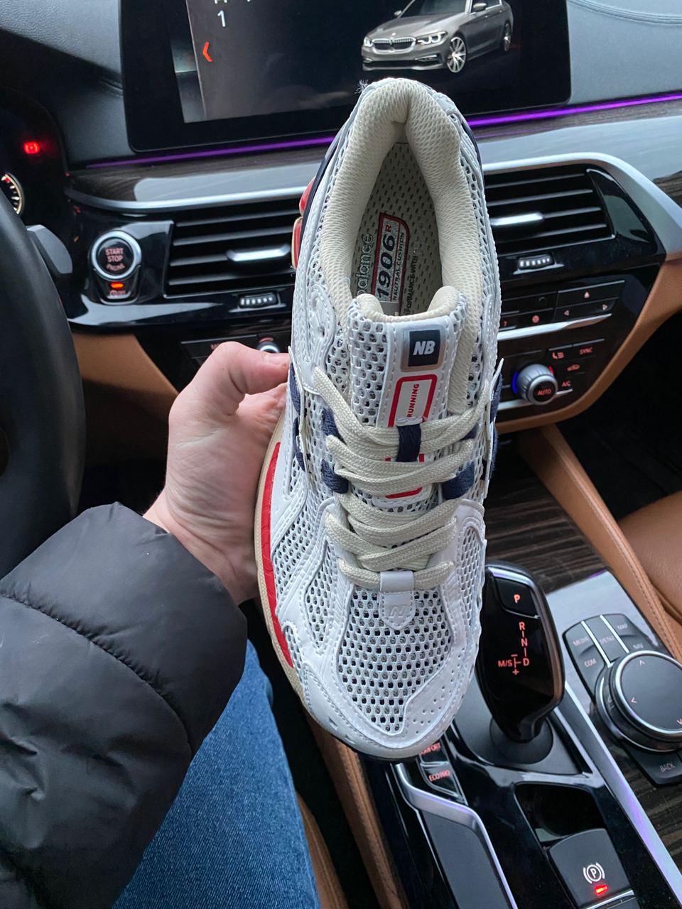 New Balance 1906R White Black Red