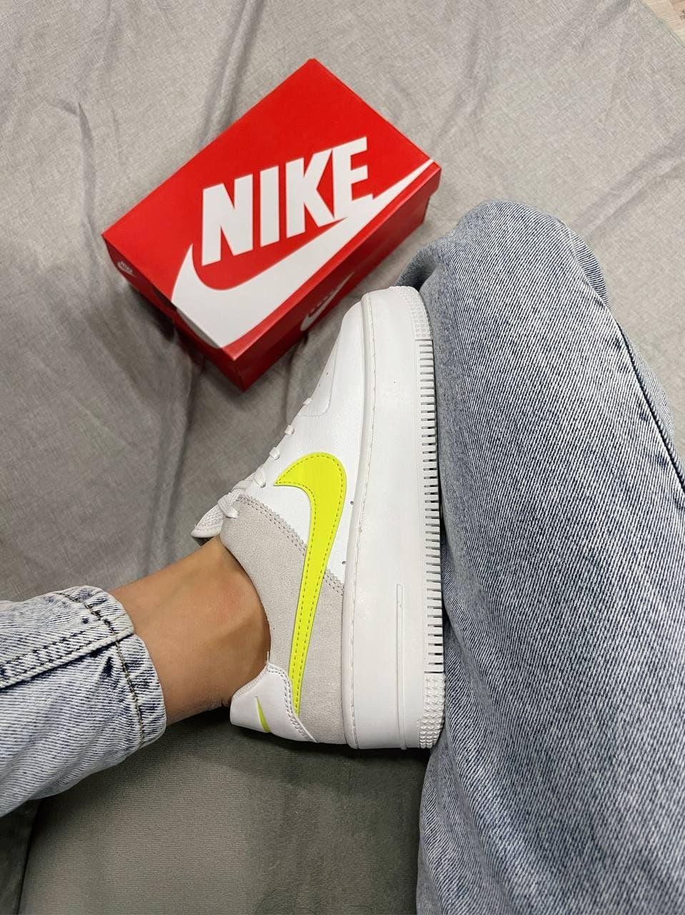Nike Air Force 1 Sage White Lemon Venom