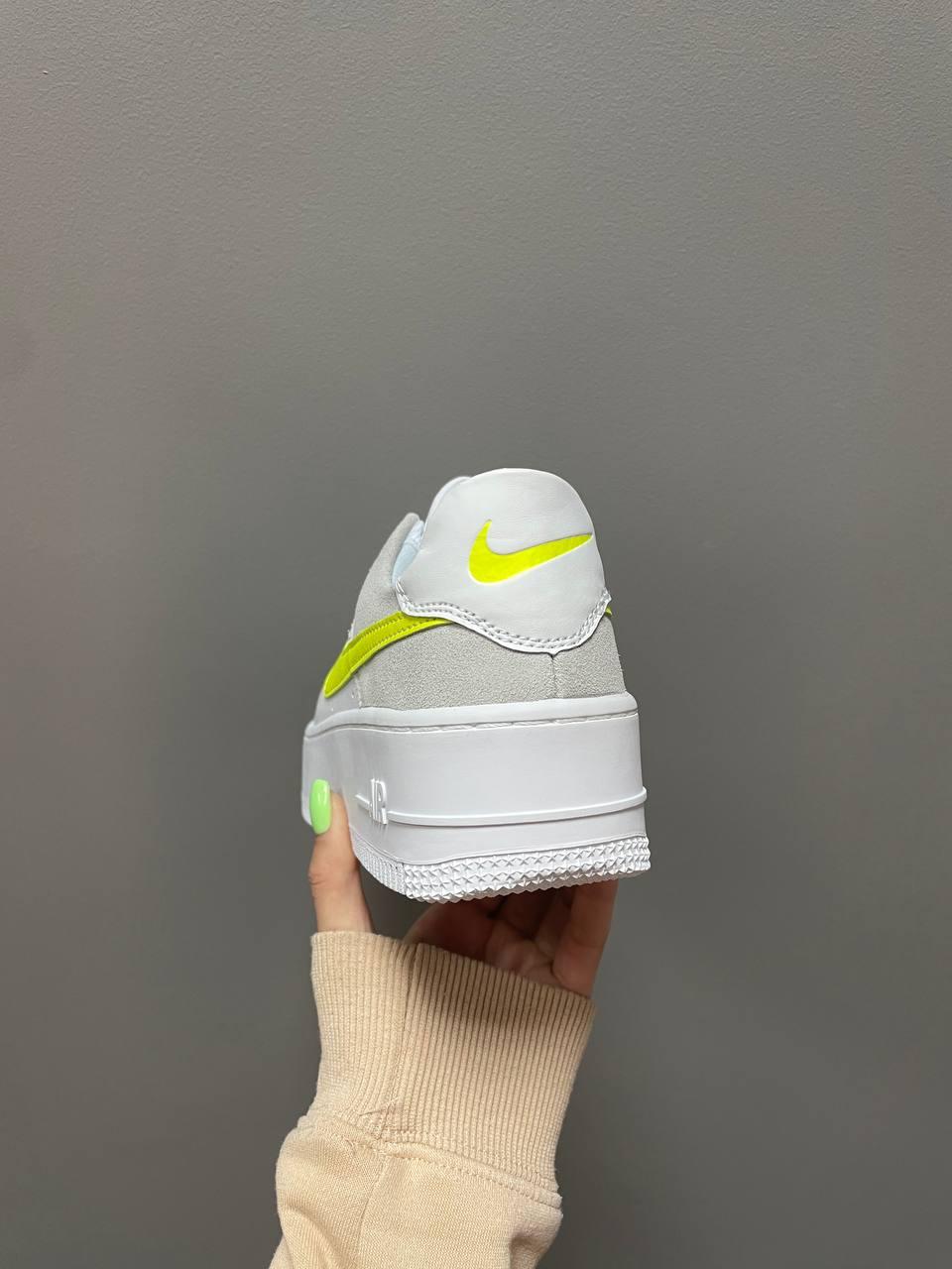 Nike Air Force 1 Sage White Lemon Venom