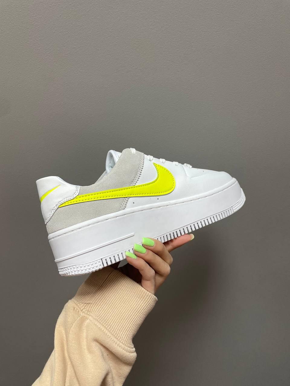 Nike Air Force 1 Sage White Lemon Venom