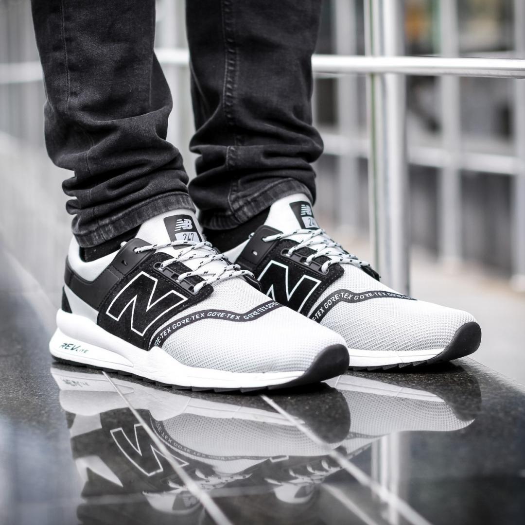 New Balance 247 Grey White Black