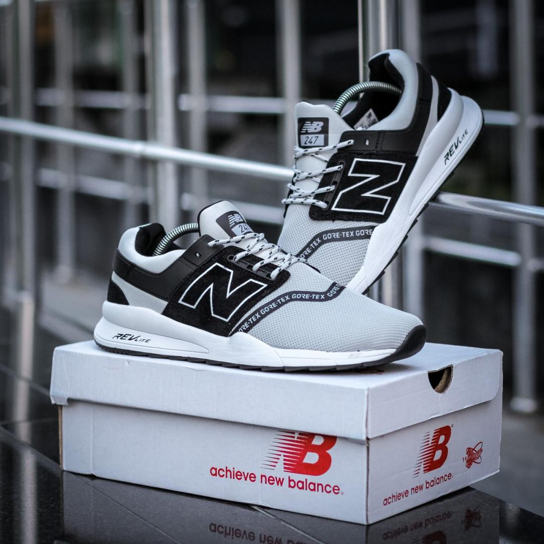 New Balance 247 Grey White Black