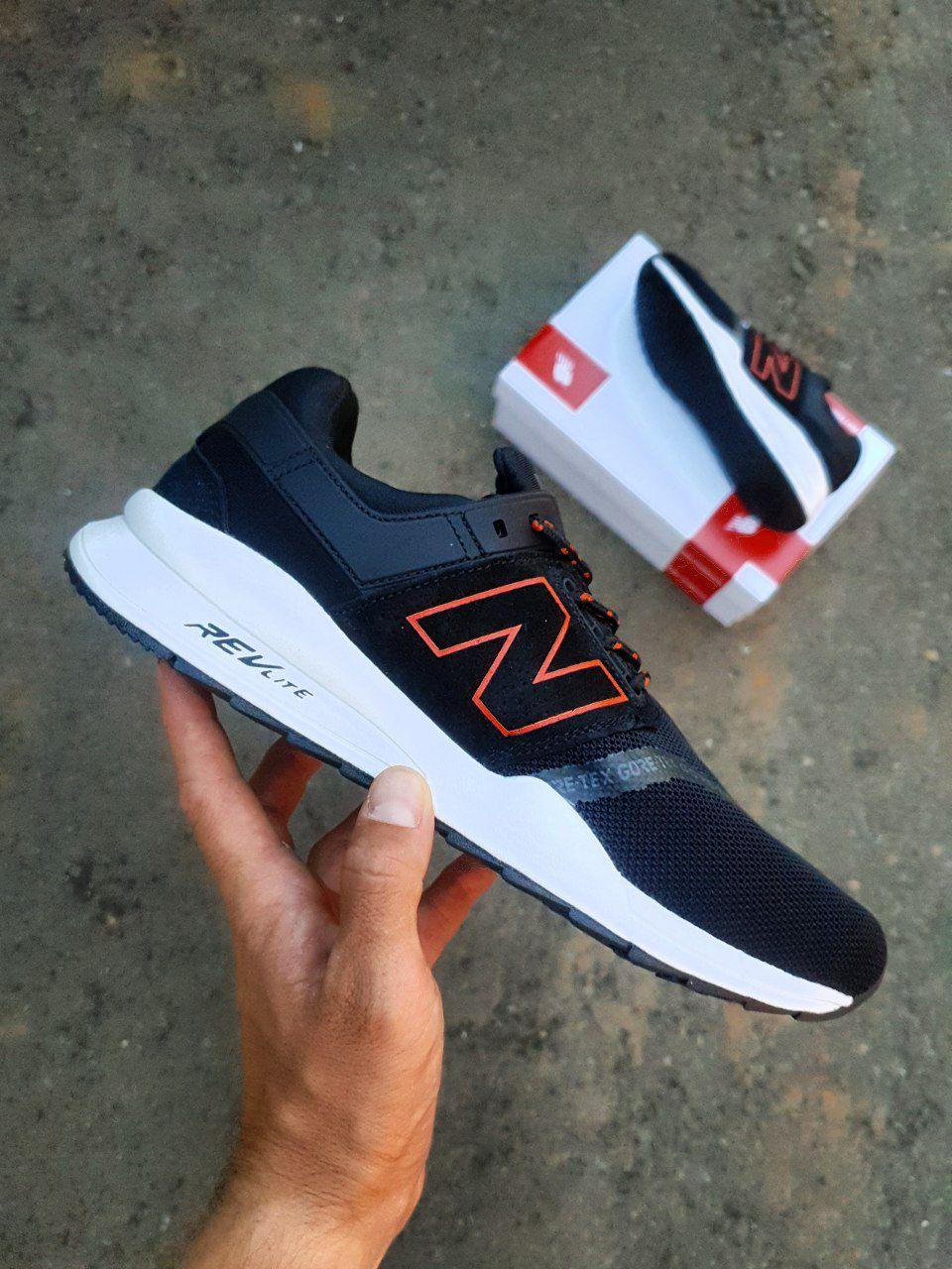 New Balance 247 Black Orange