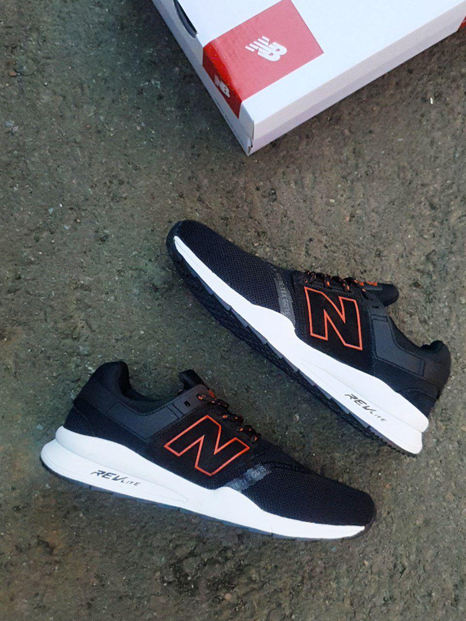 New Balance 247 Black Orange