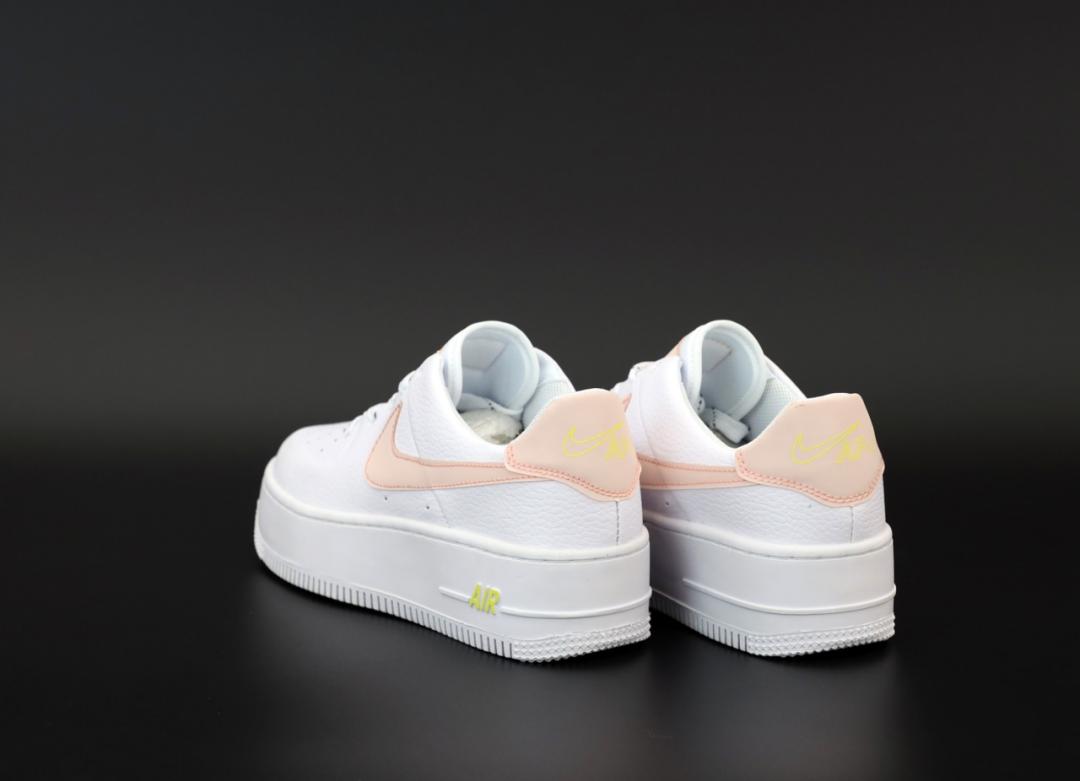 Nike Air Force 1 White Pink Reflective