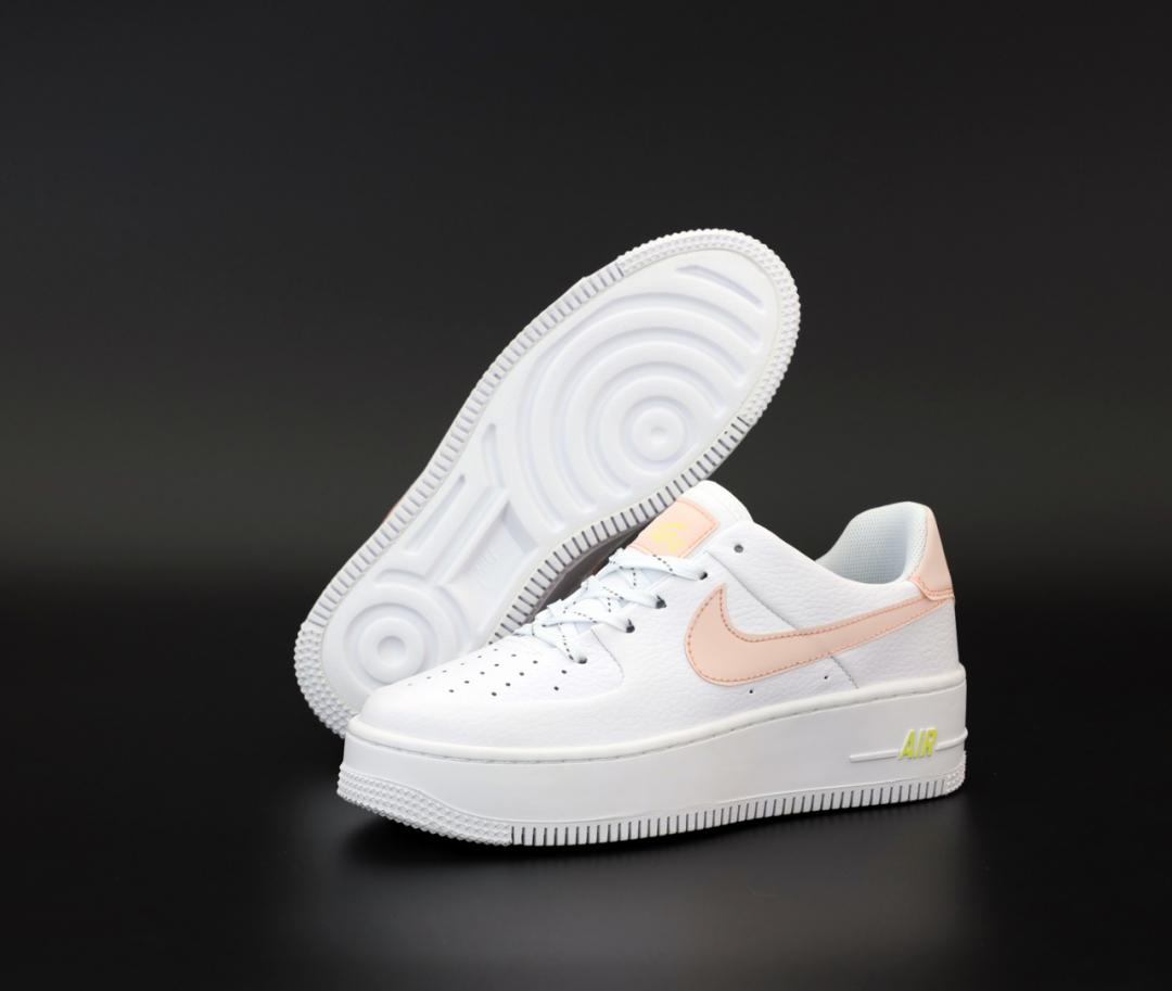 Nike Air Force 1 White Pink Reflective
