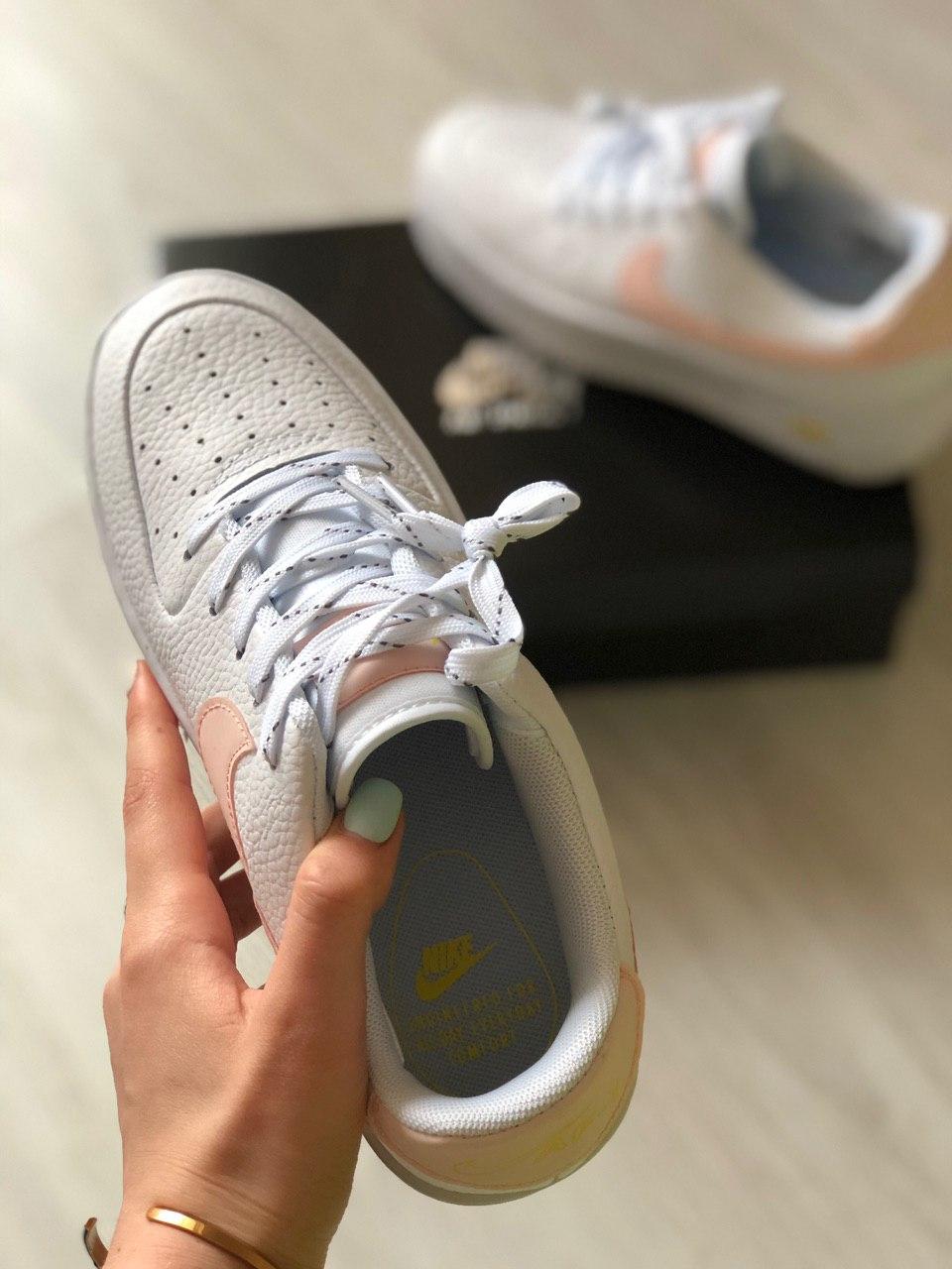 Nike Air Force 1 White Pink Reflective