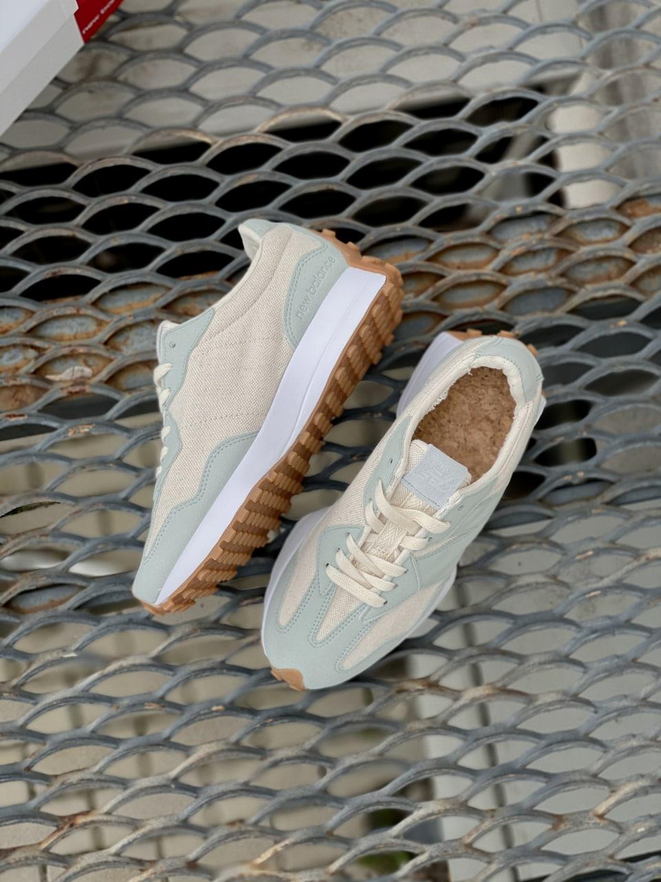 New Balance 327 Beige Grey White