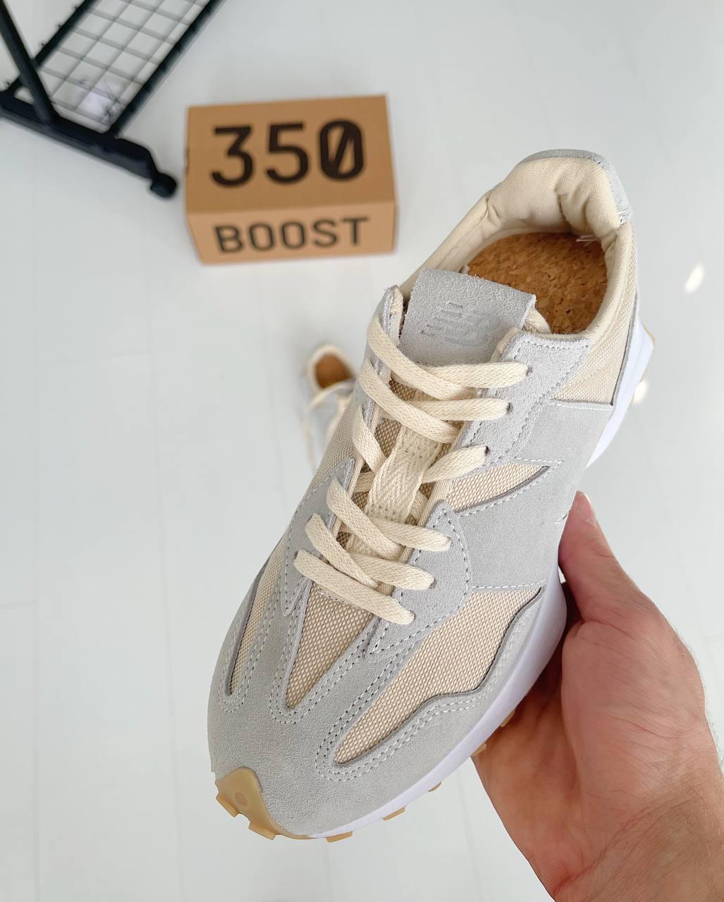 New Balance 327 Beige Grey White