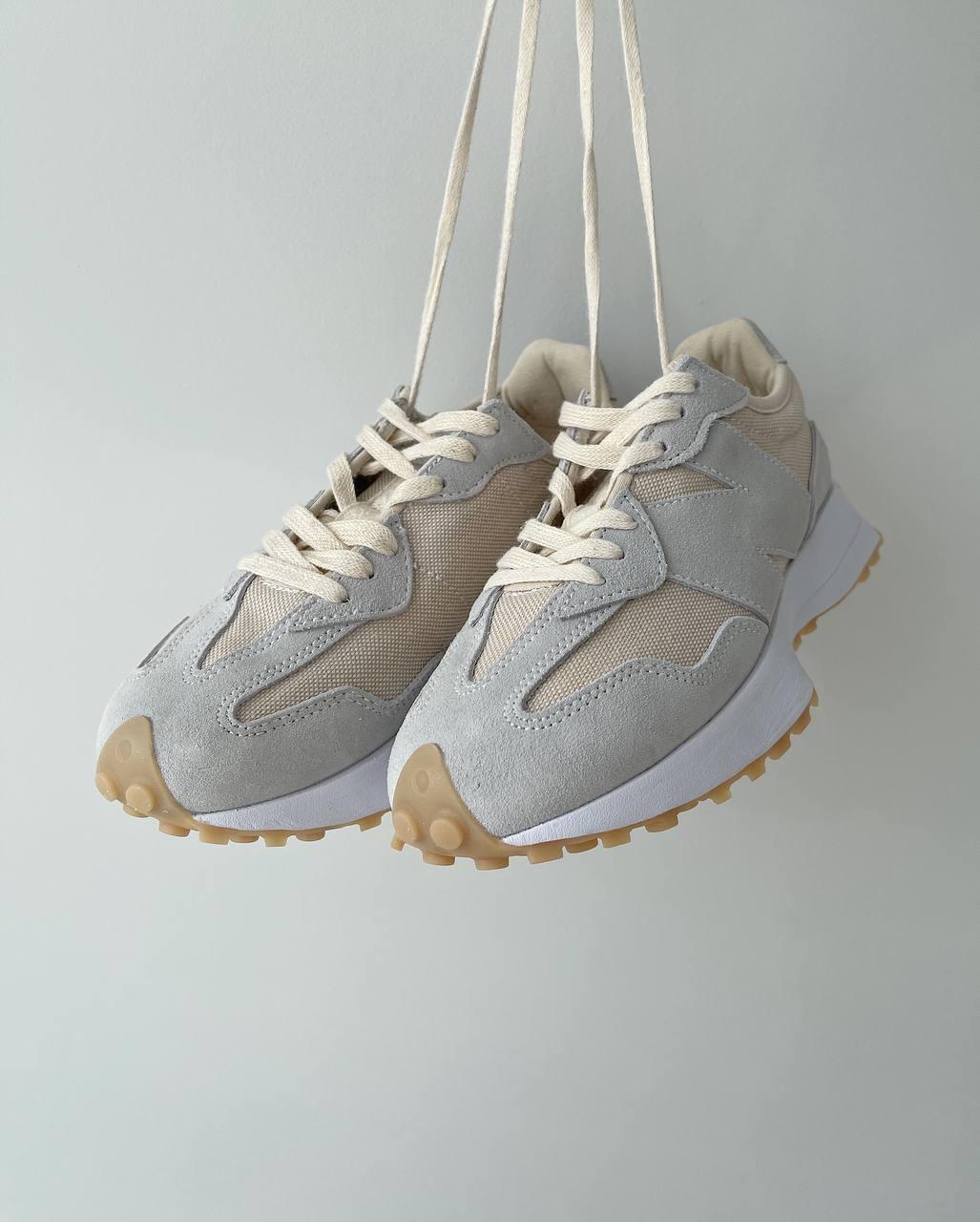 New Balance 327 Beige Grey White