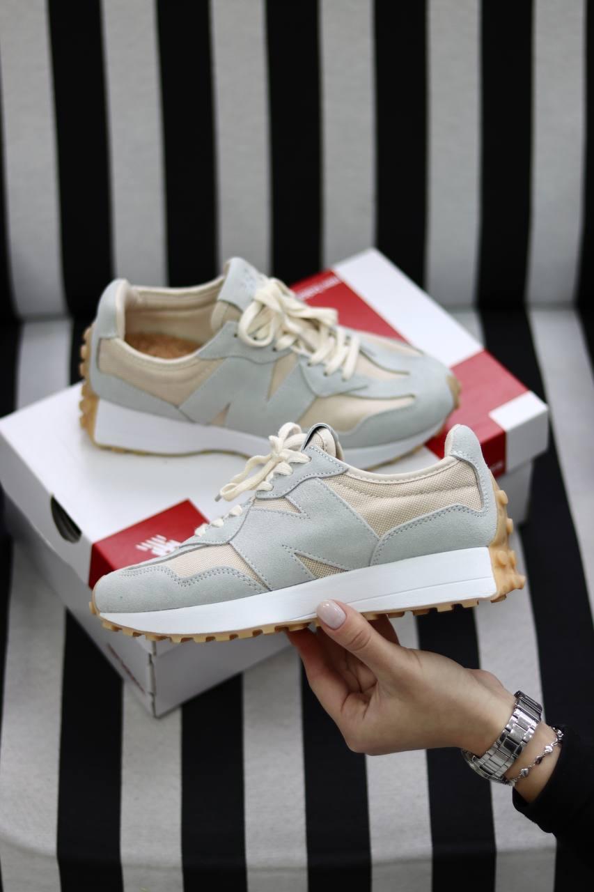 New Balance 327 Beige Light Grey