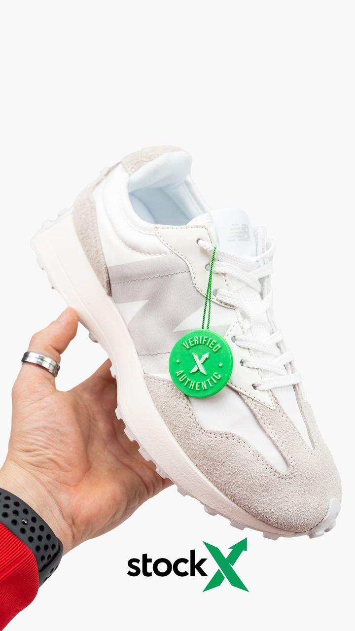New Balance 327 Beige White