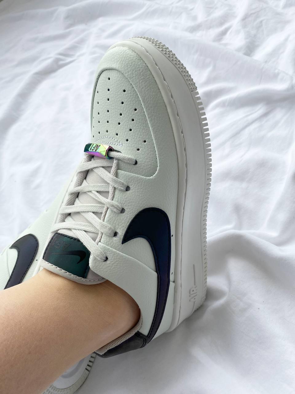 Nike Air Force 1 White Reflective Sage