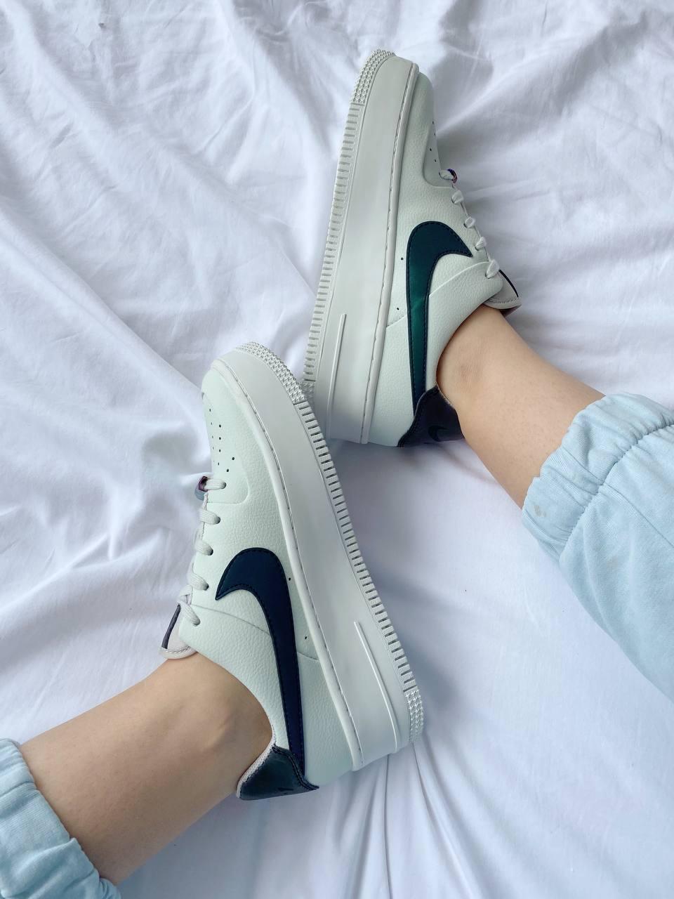 Nike Air Force 1 White Reflective Sage