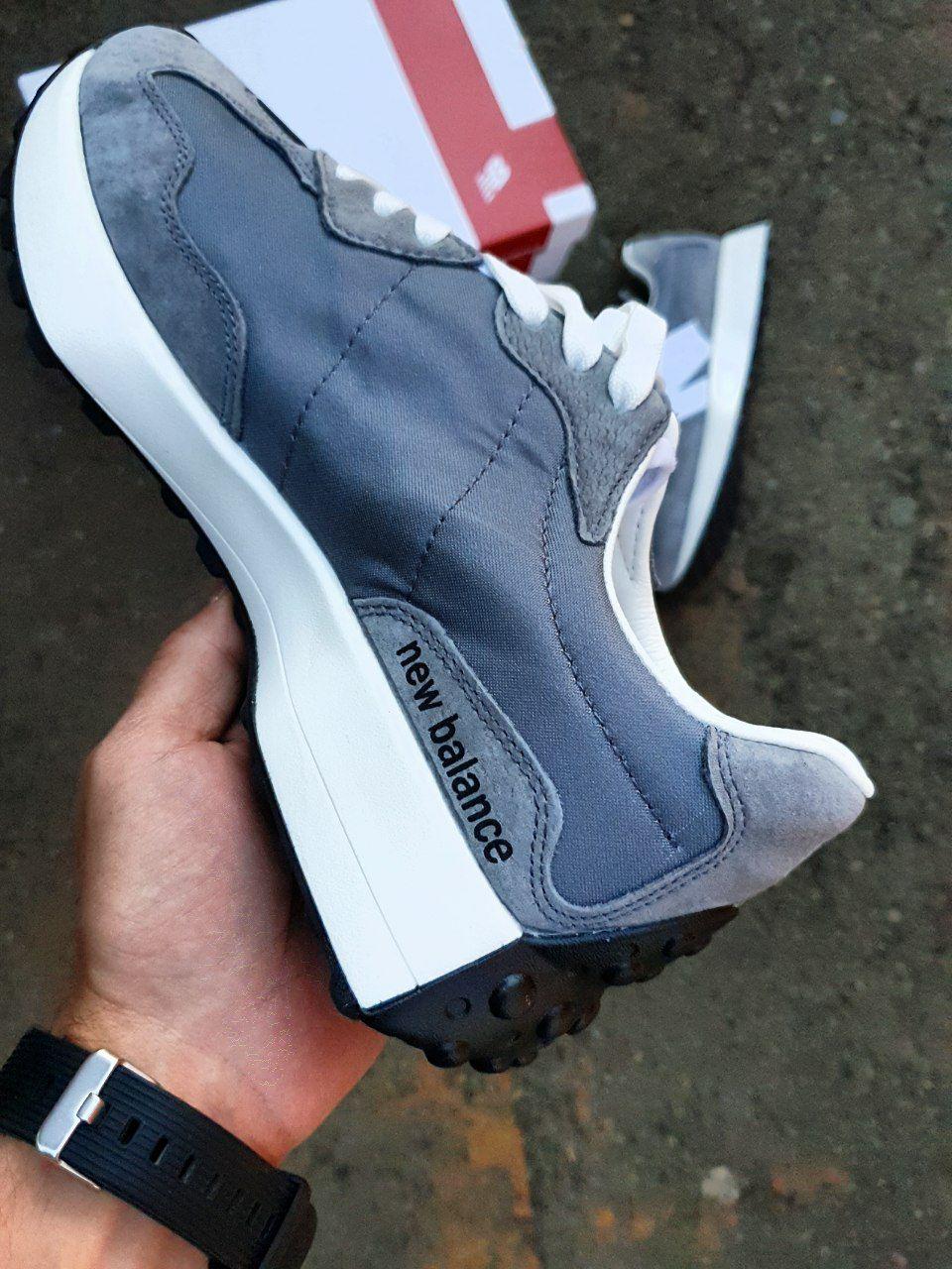 New Balance 327 White Grey