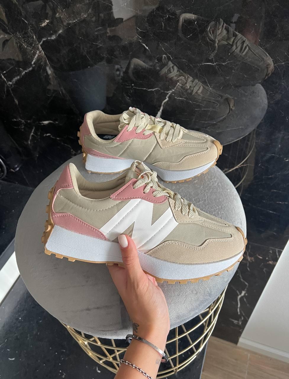 New Balance 327 Beige Pink