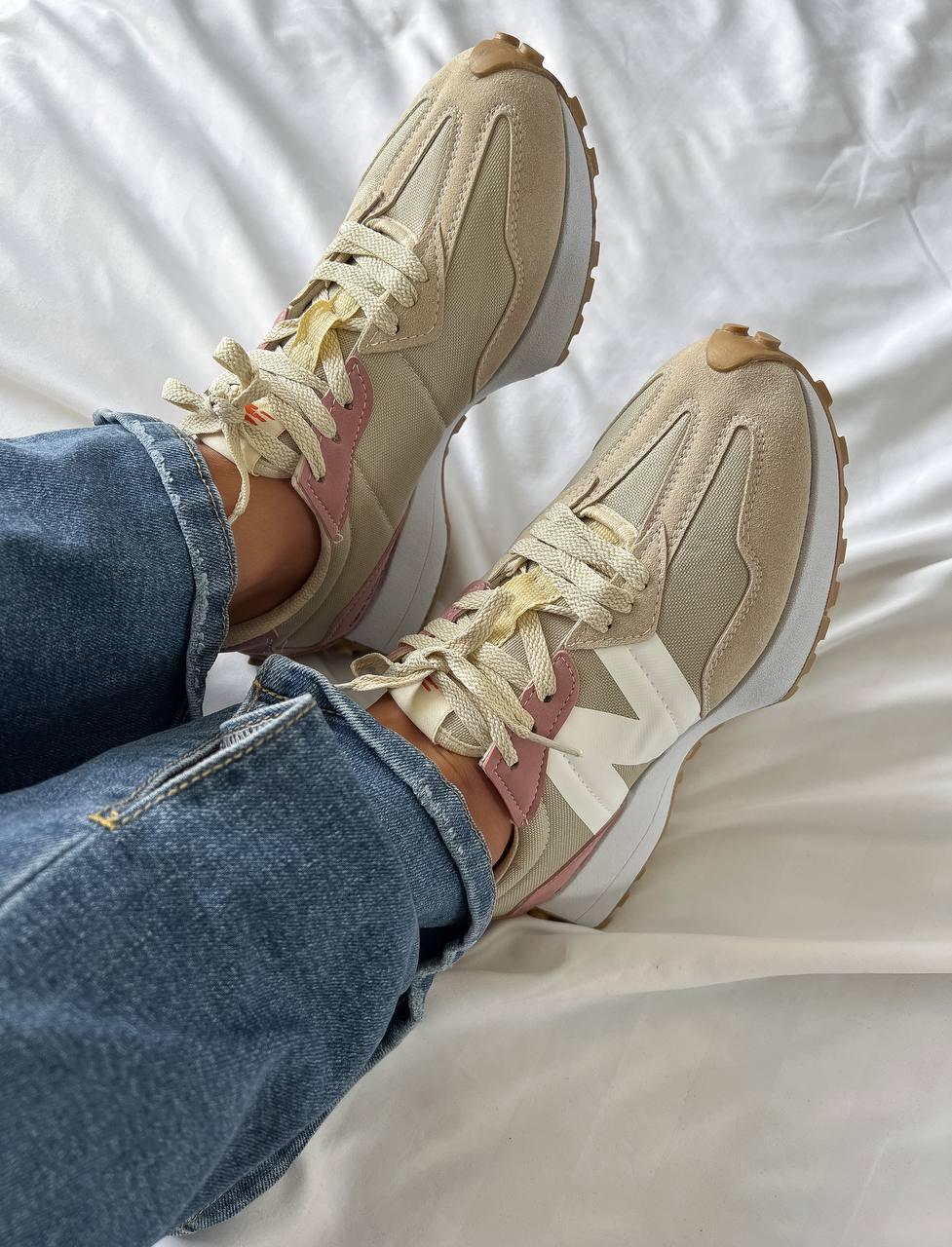 New Balance 327 Beige Pink