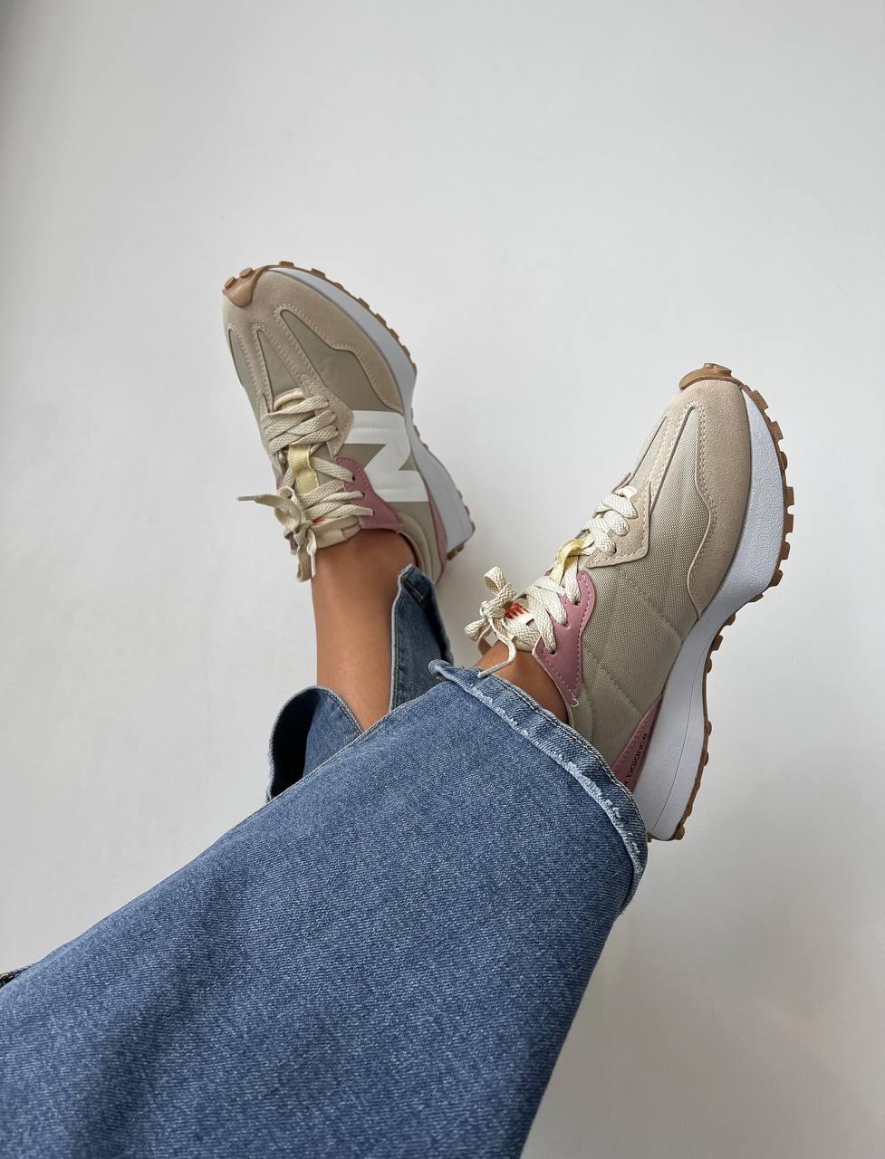 New Balance 327 Beige Pink