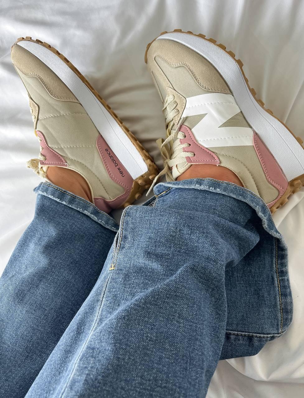 New Balance 327 Beige Pink