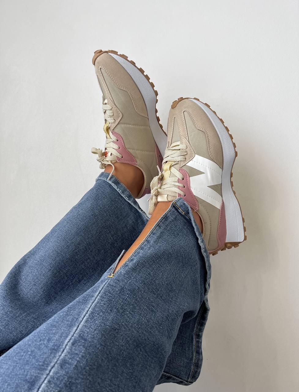 New Balance 327 Beige Pink
