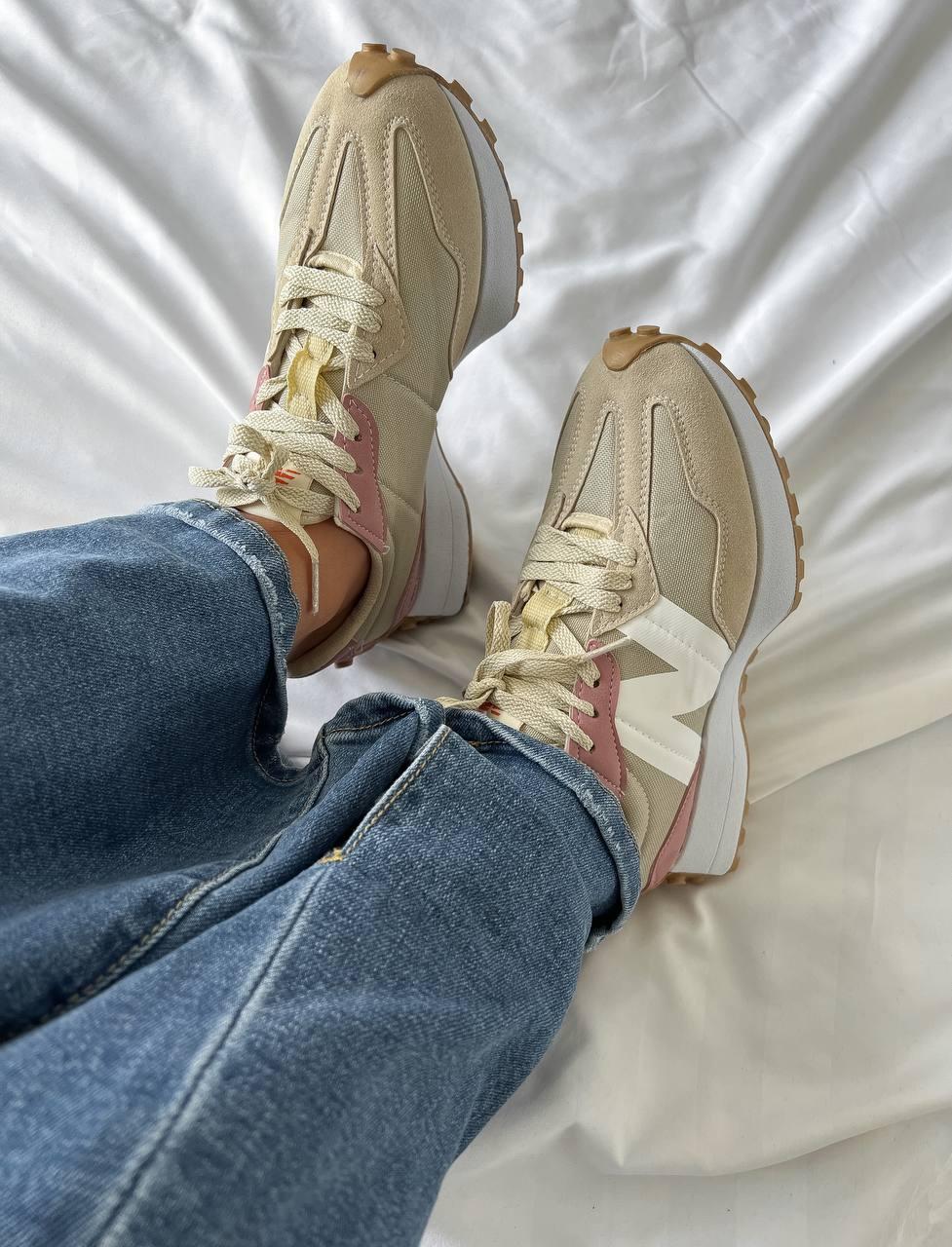 New Balance 327 Beige Pink