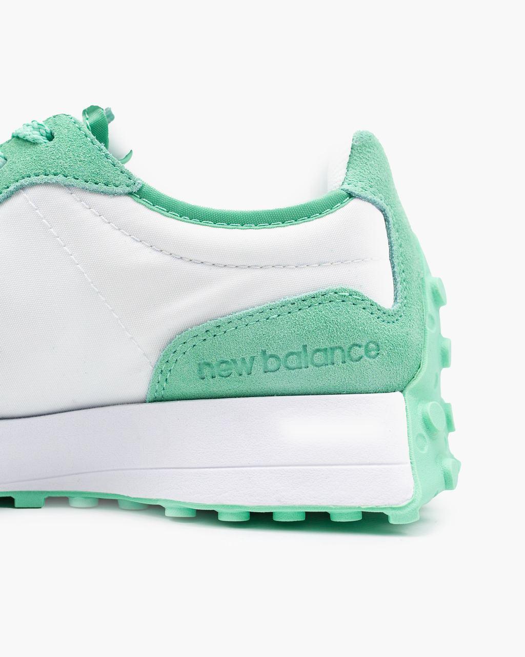 New Balance 327 Mint White