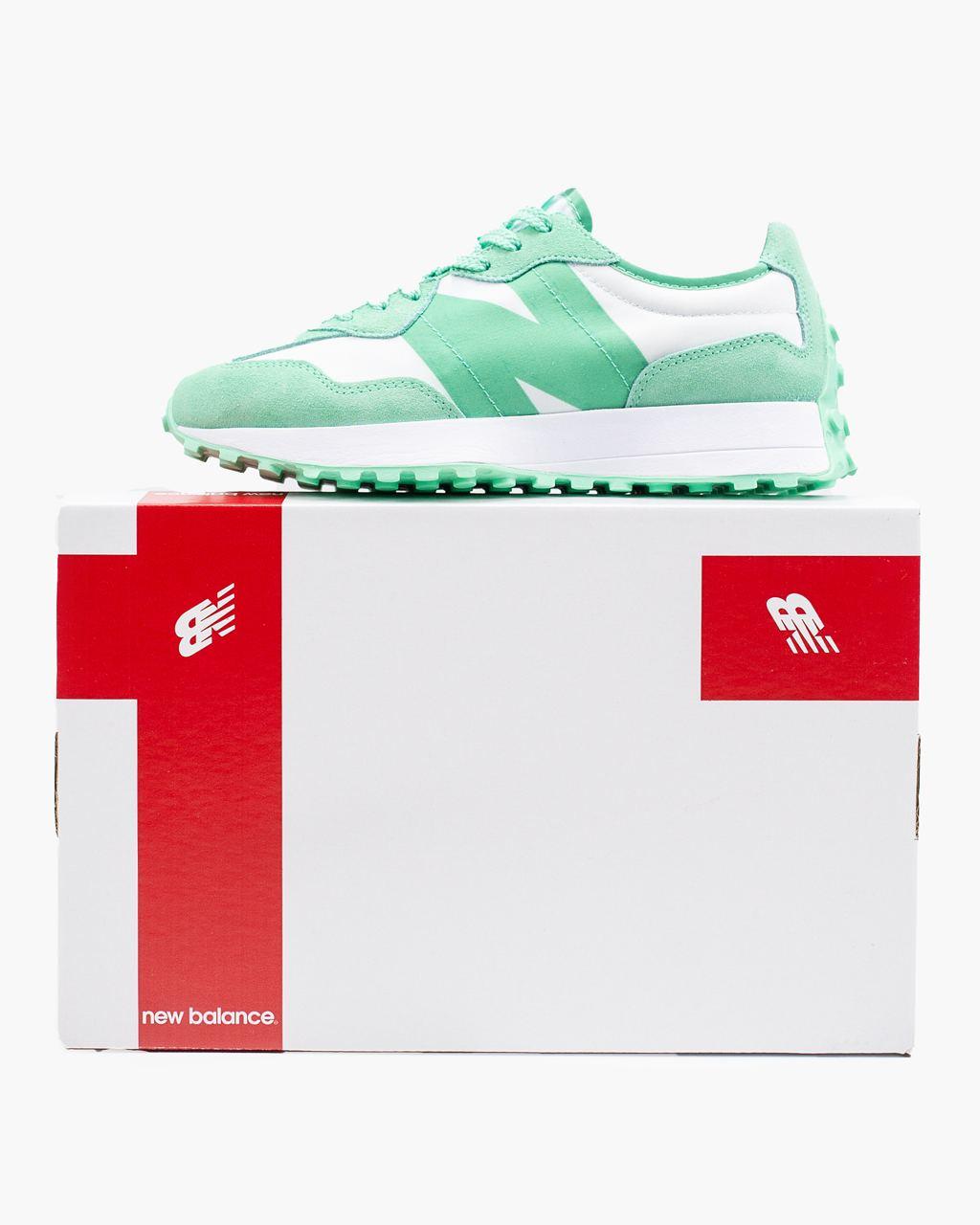 New Balance 327 Mint White