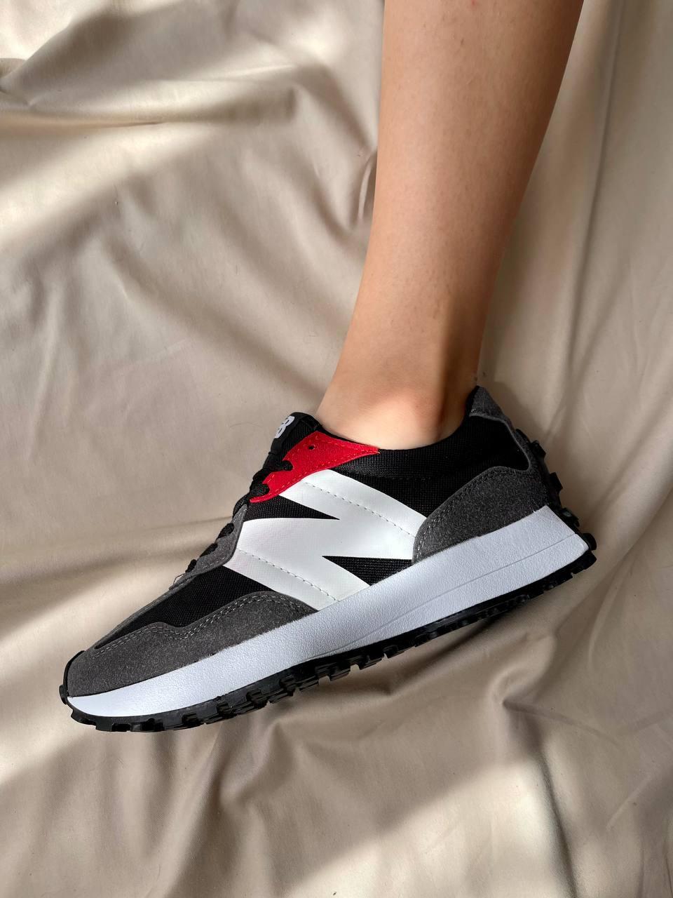 New Balance 327 Grey Red