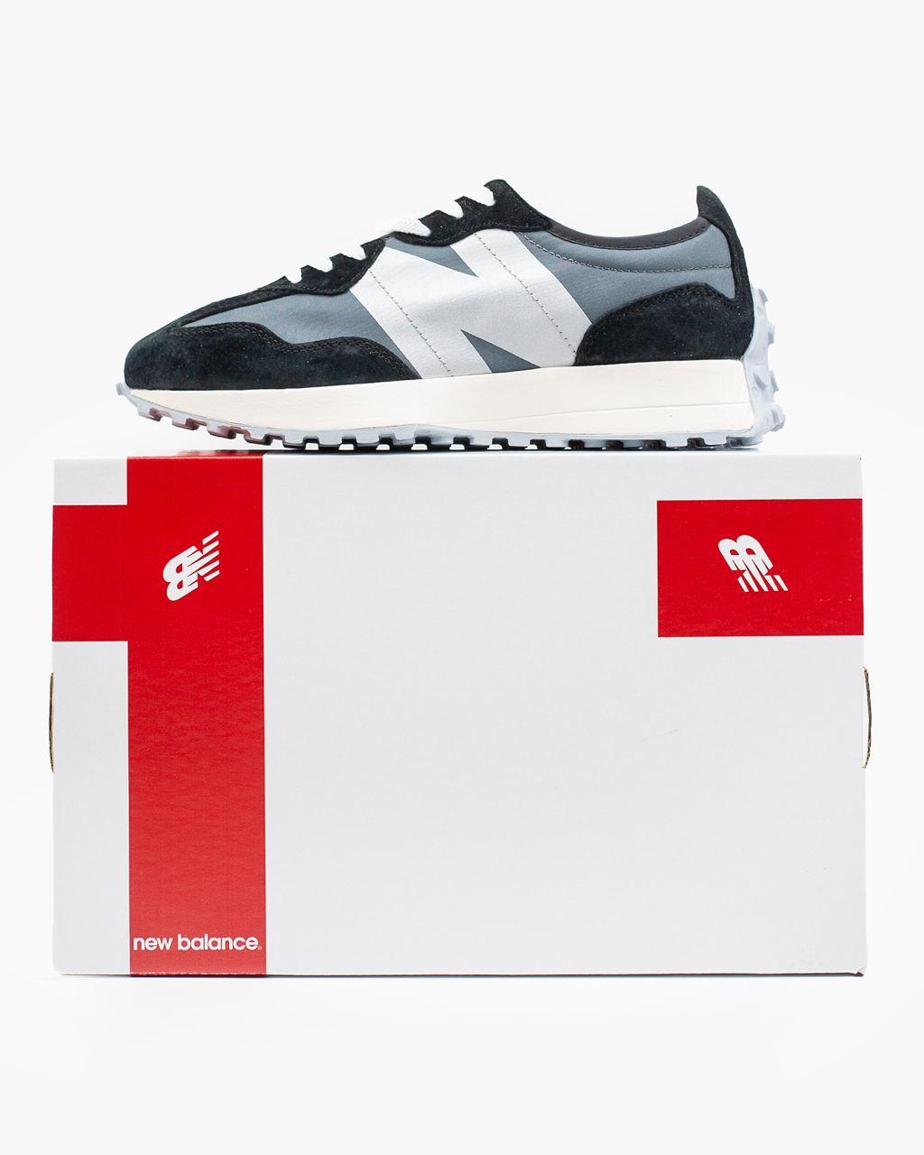 New Balance 327 Black Beige White