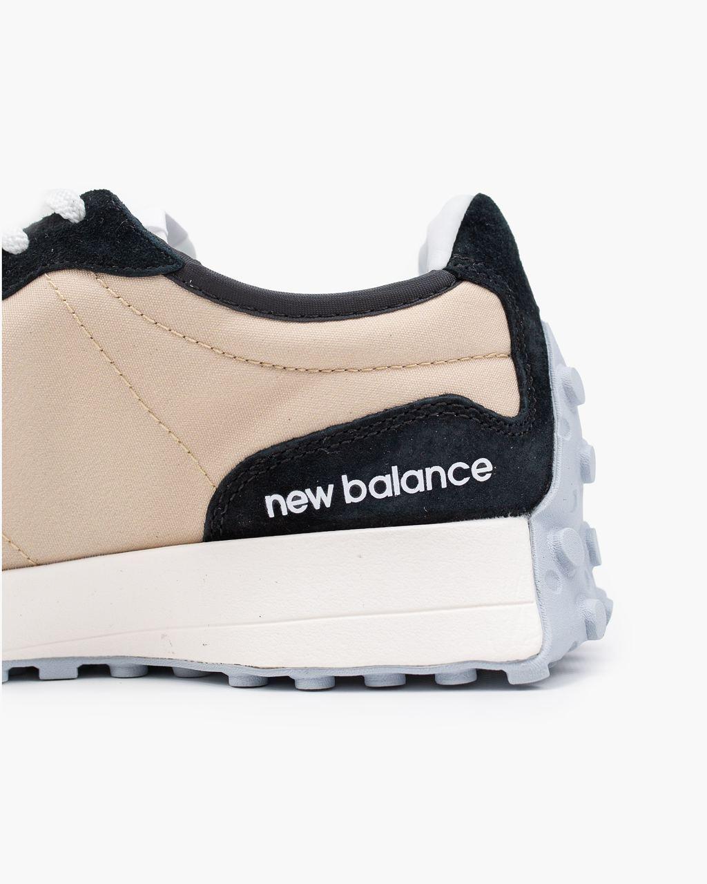 New Balance 327 Black Beige White