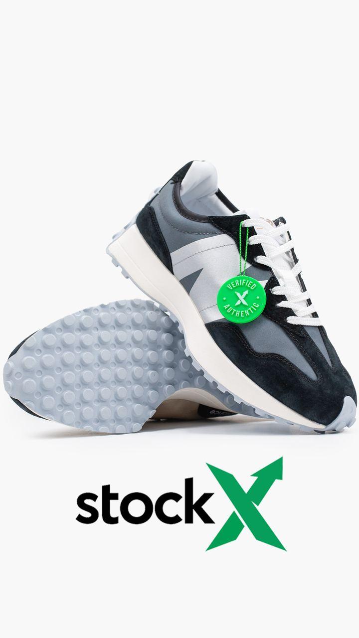New Balance 327 Black Beige White