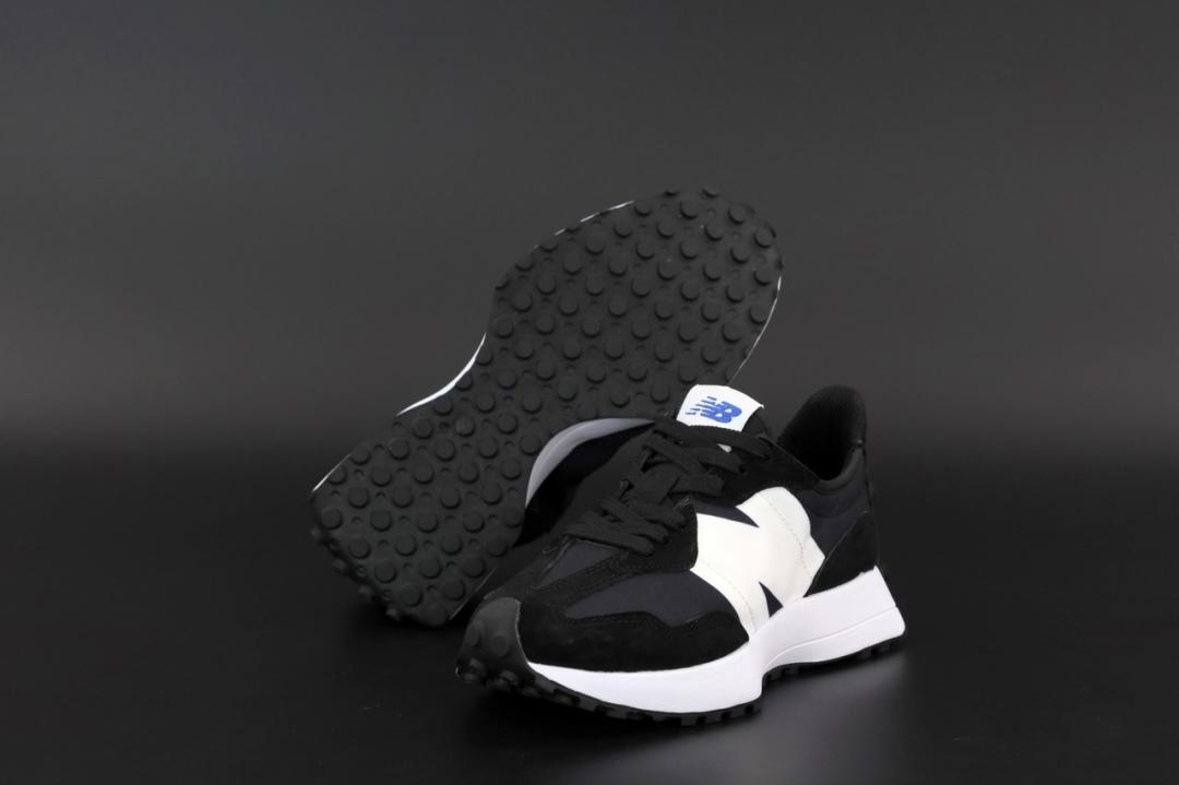 New Balance 327 Black White