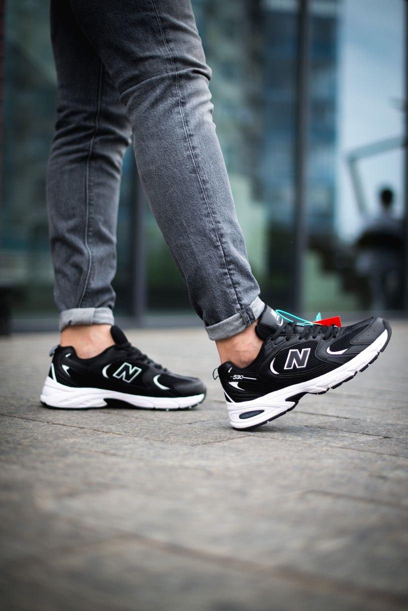 New Balance 530 Black White
