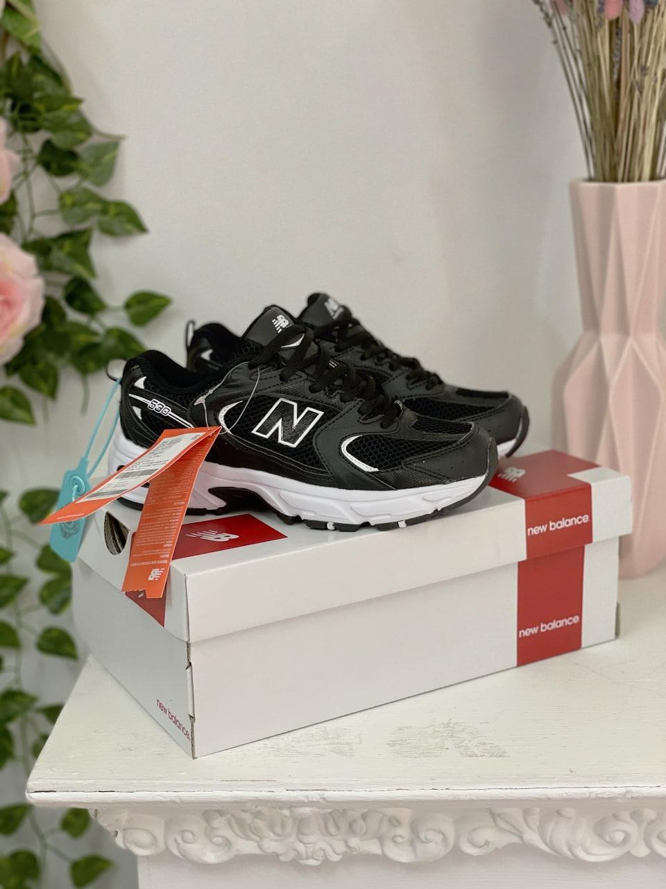 New Balance 530 Black White